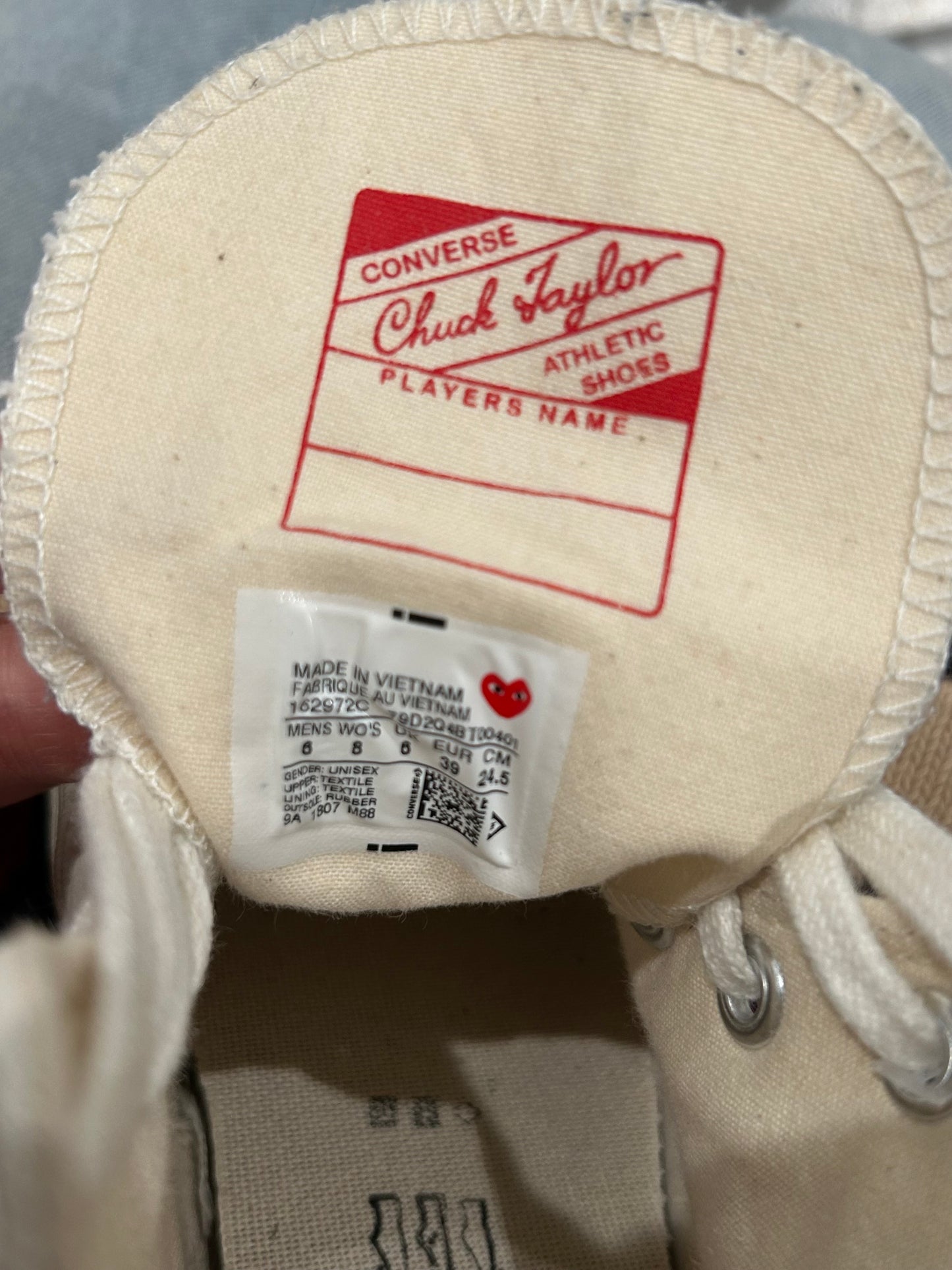 Comme des Garçons Converse