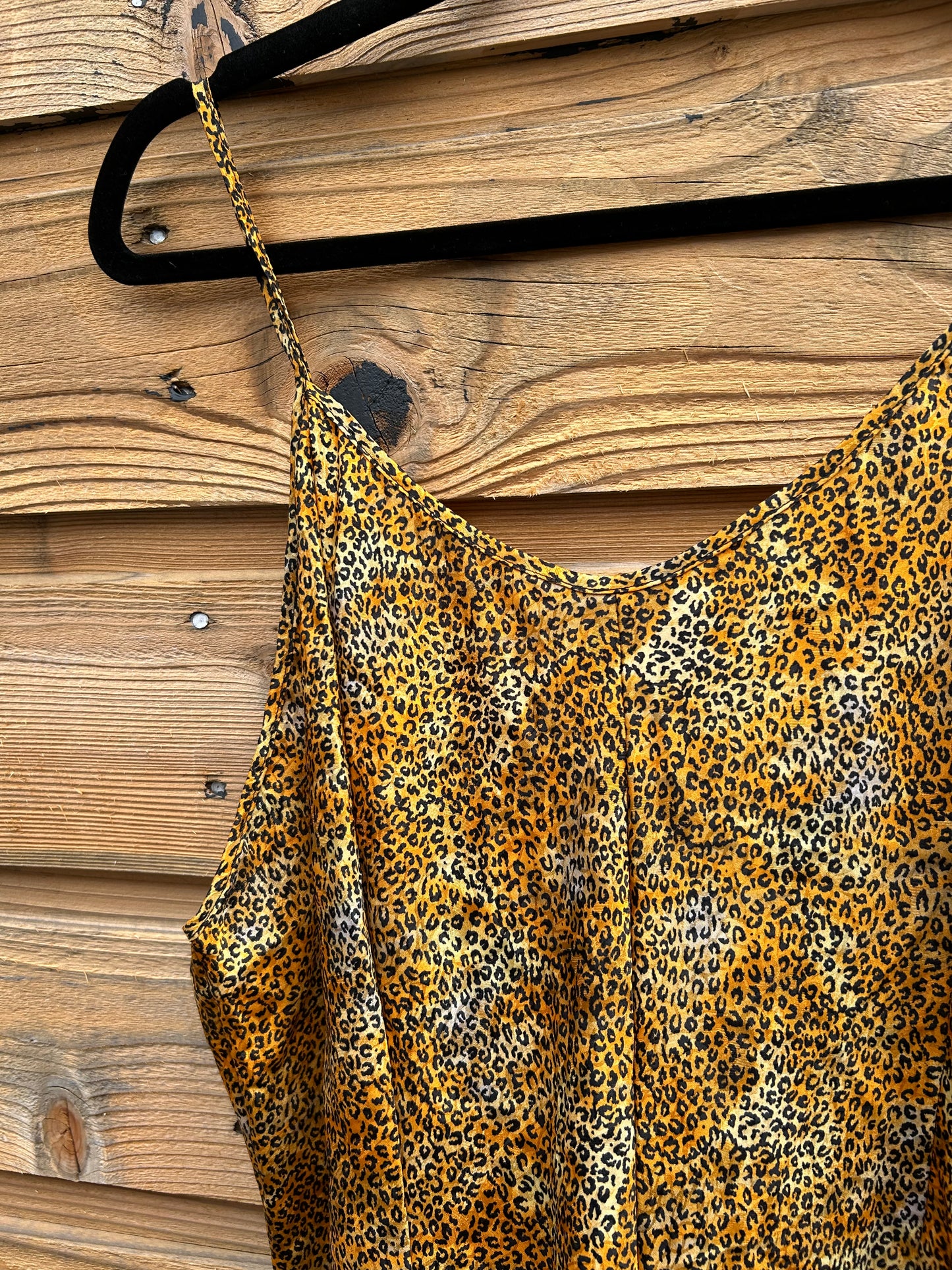 Vintage Cheetah Slip Dress