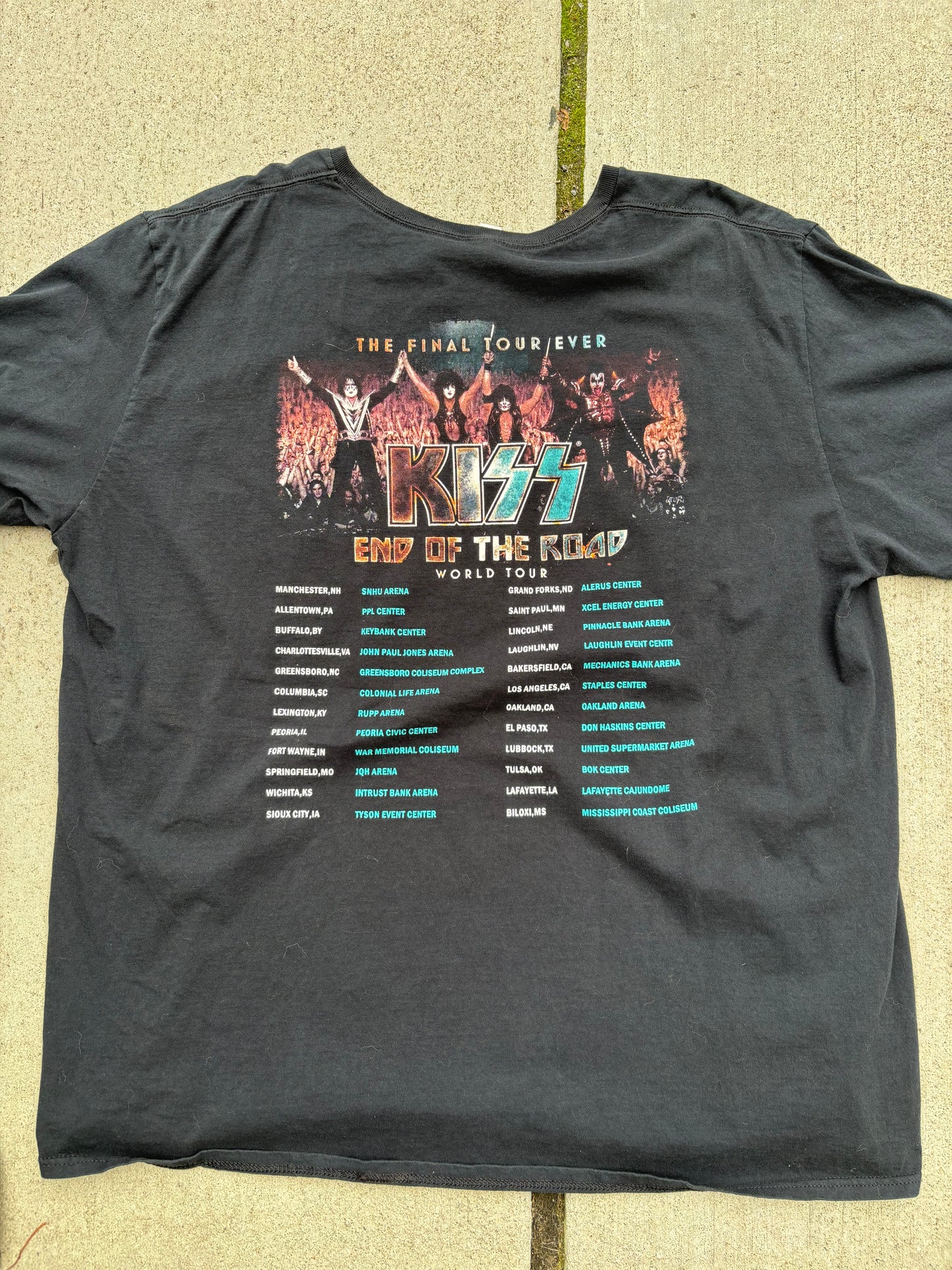 Kiss Concert Tee