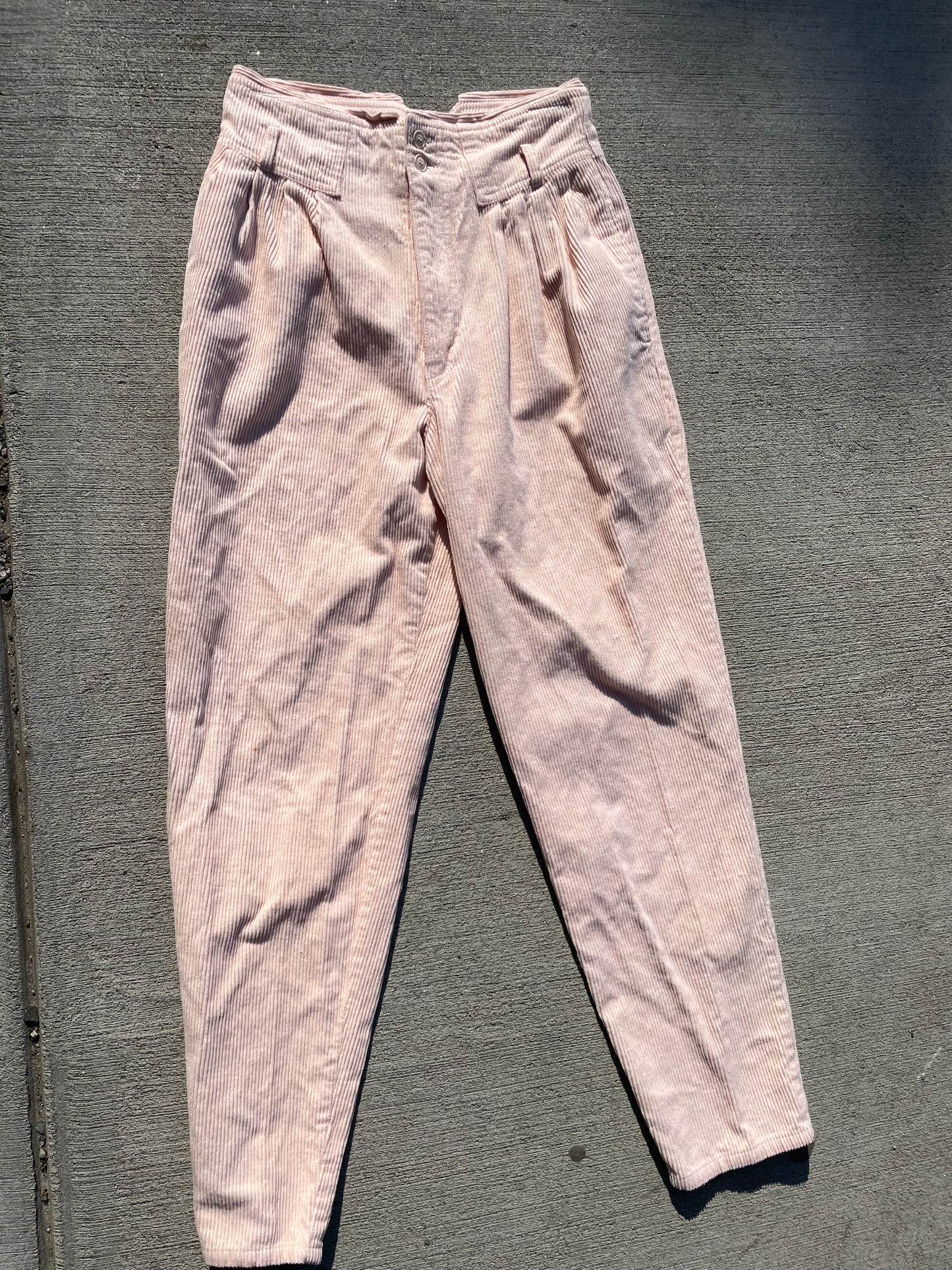 Pink Corduroy Trousers