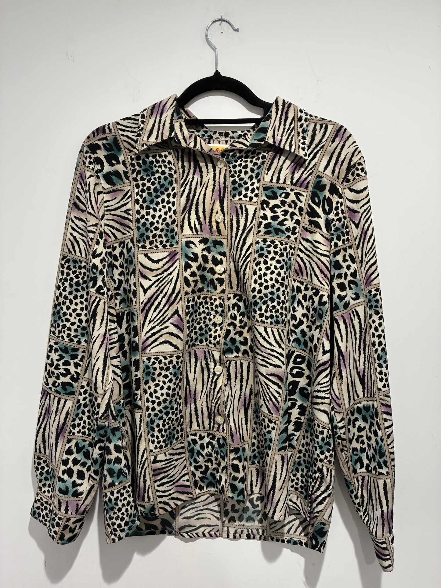 Animal Print Buttondown