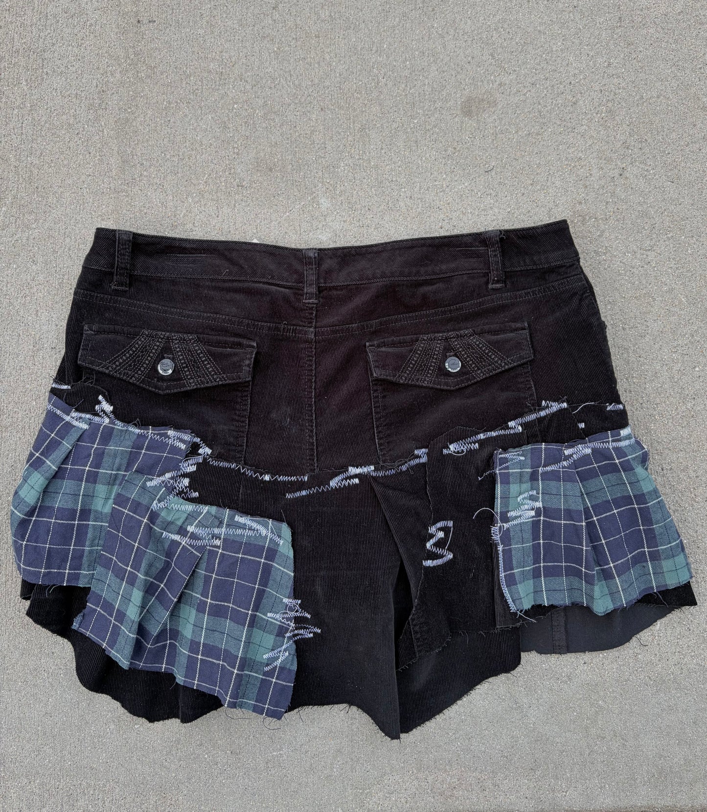 Upcycled Corduroy Skirt