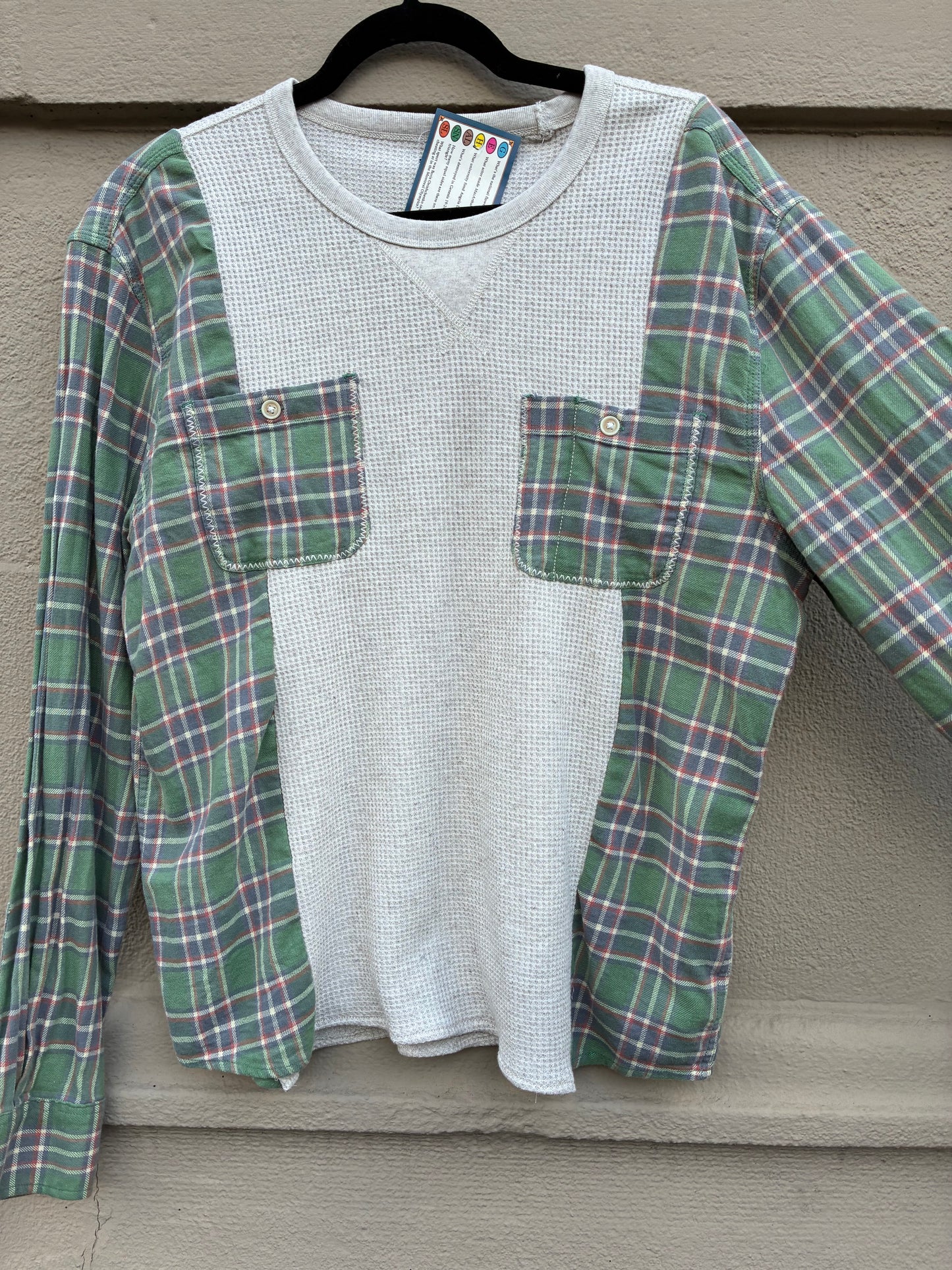 Upcycled Flannel Shirt