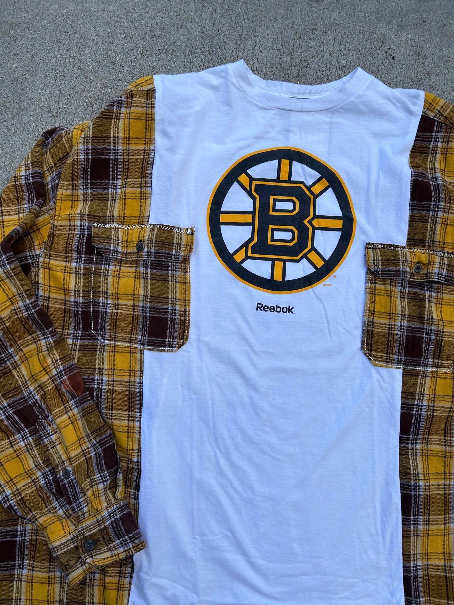 Upcycled Bruins Shirt