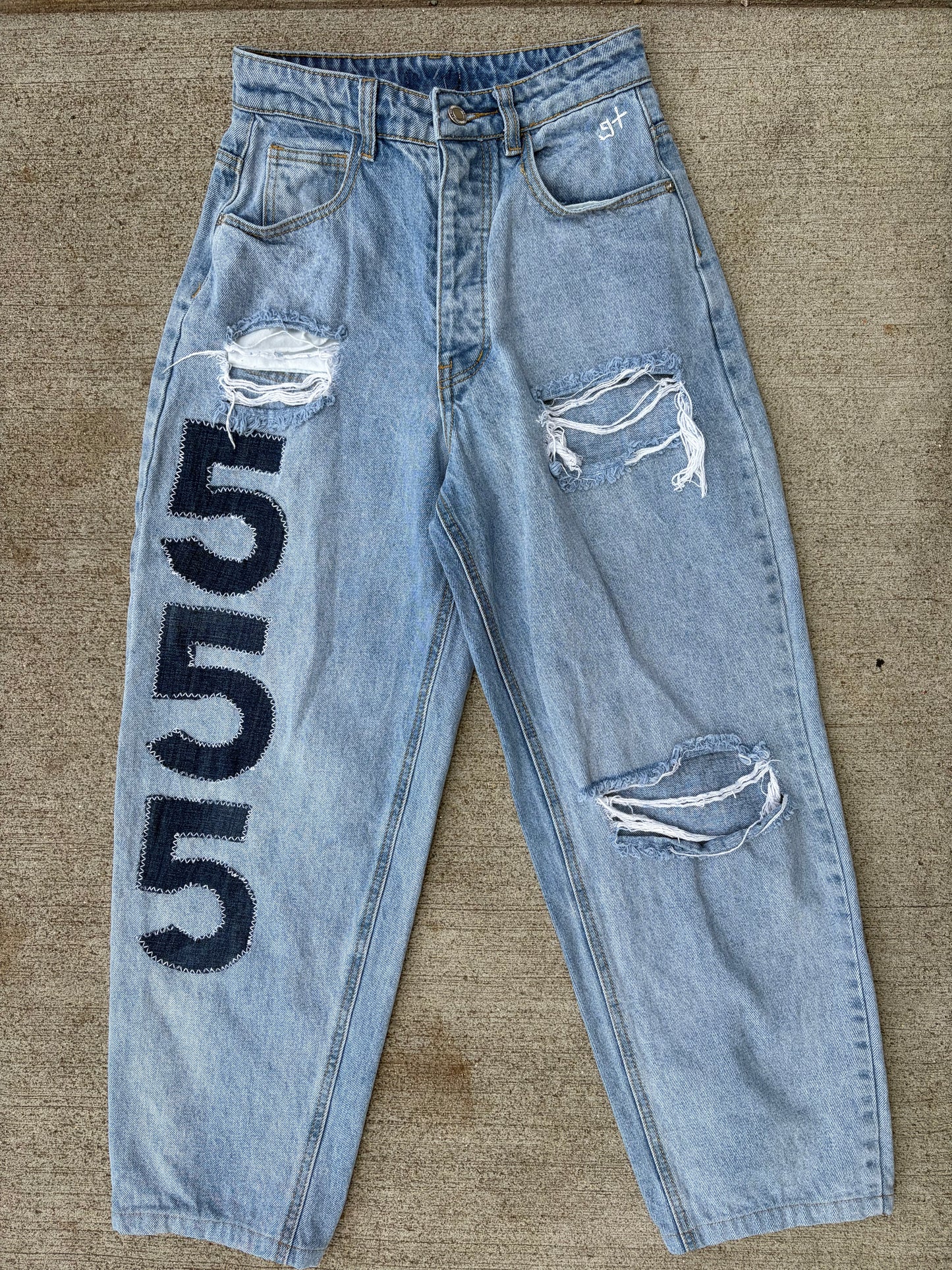 555 Upcycled Jeans