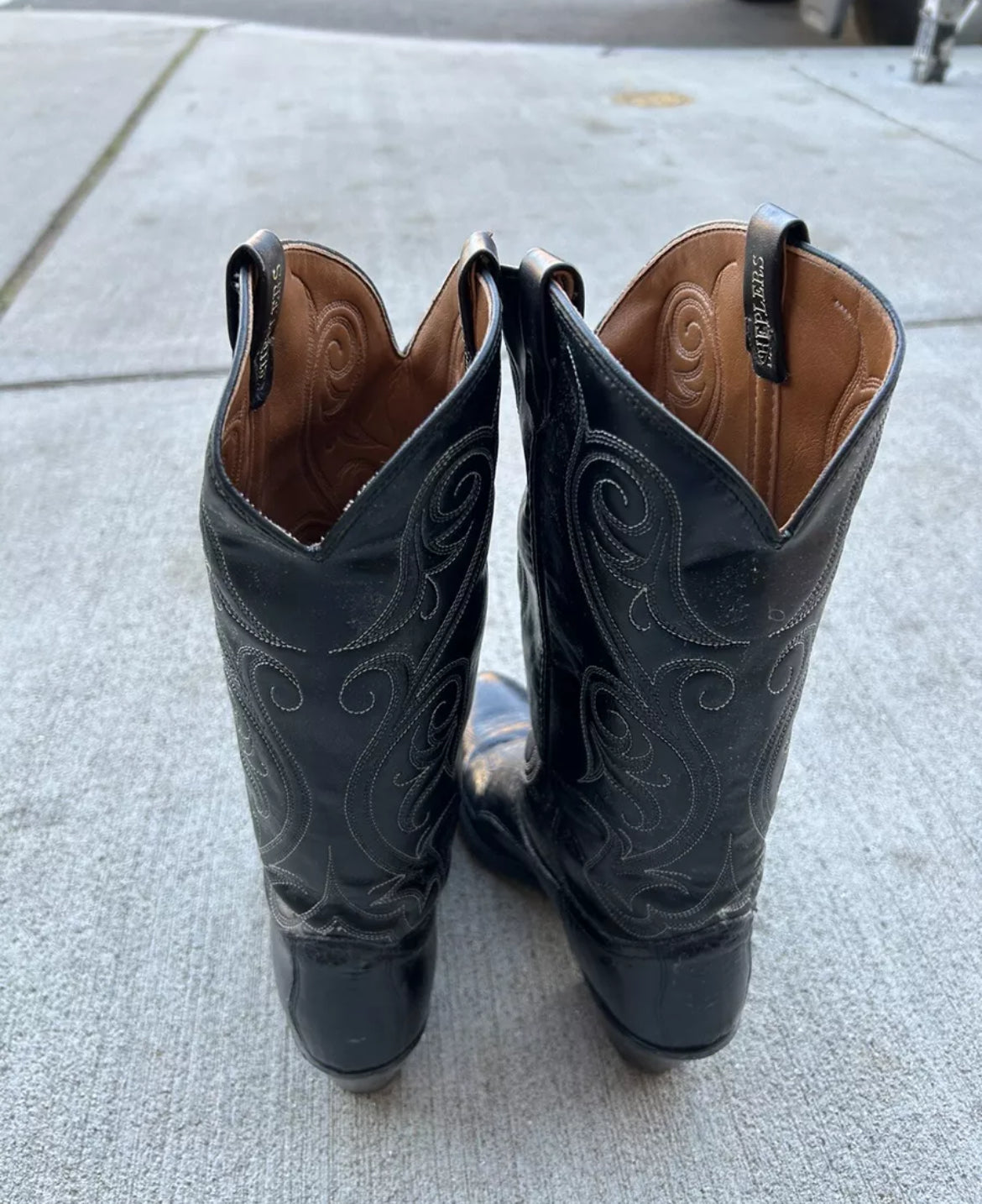 Vintage Shepler’s Snakeskin Boots