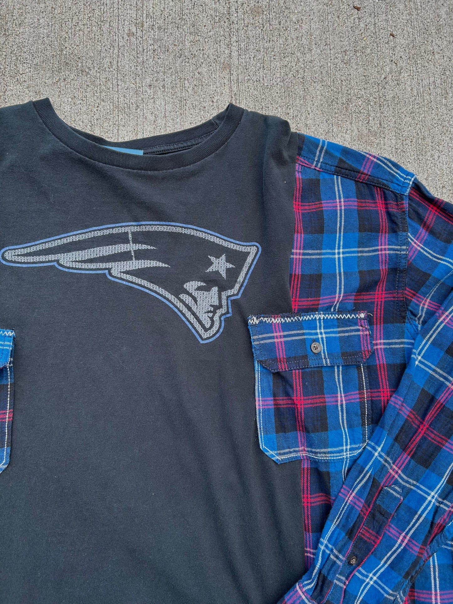Upcycled Patriots Shirt