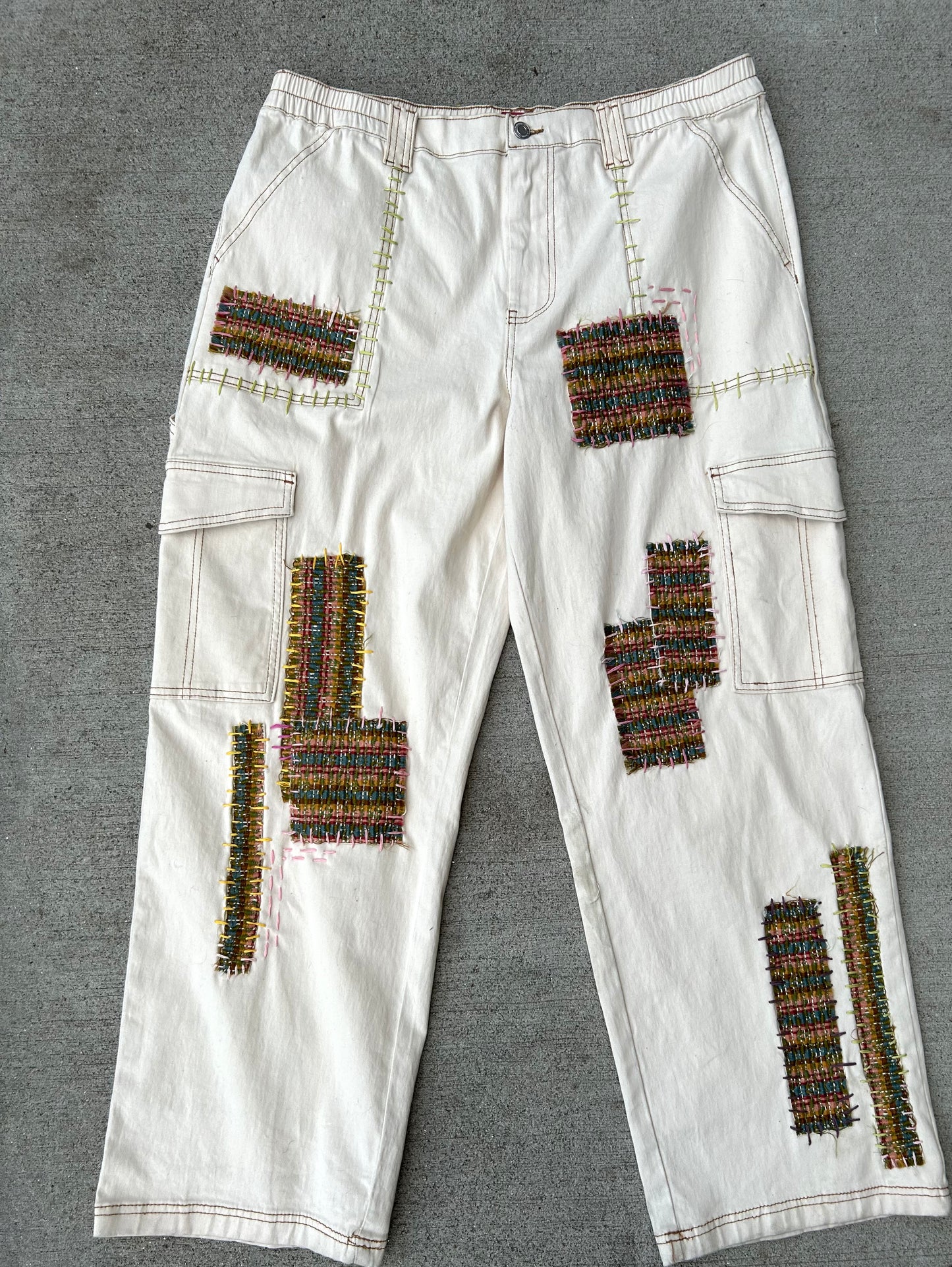 Cargo Patchwork Pants