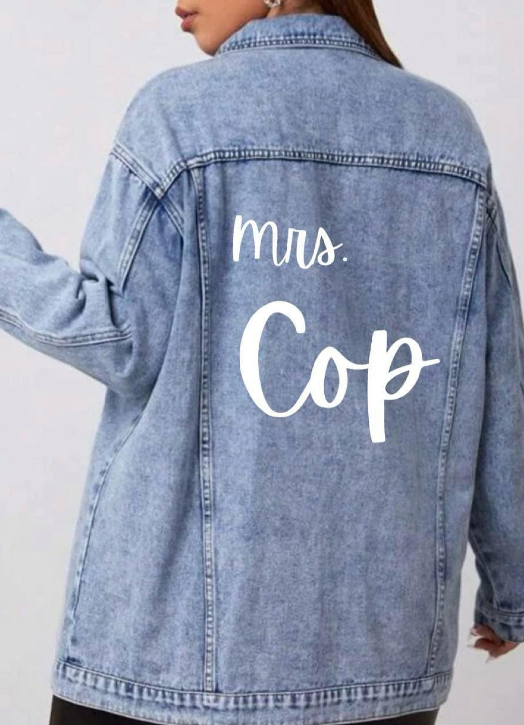 Bride’s Custom Denim Jacket