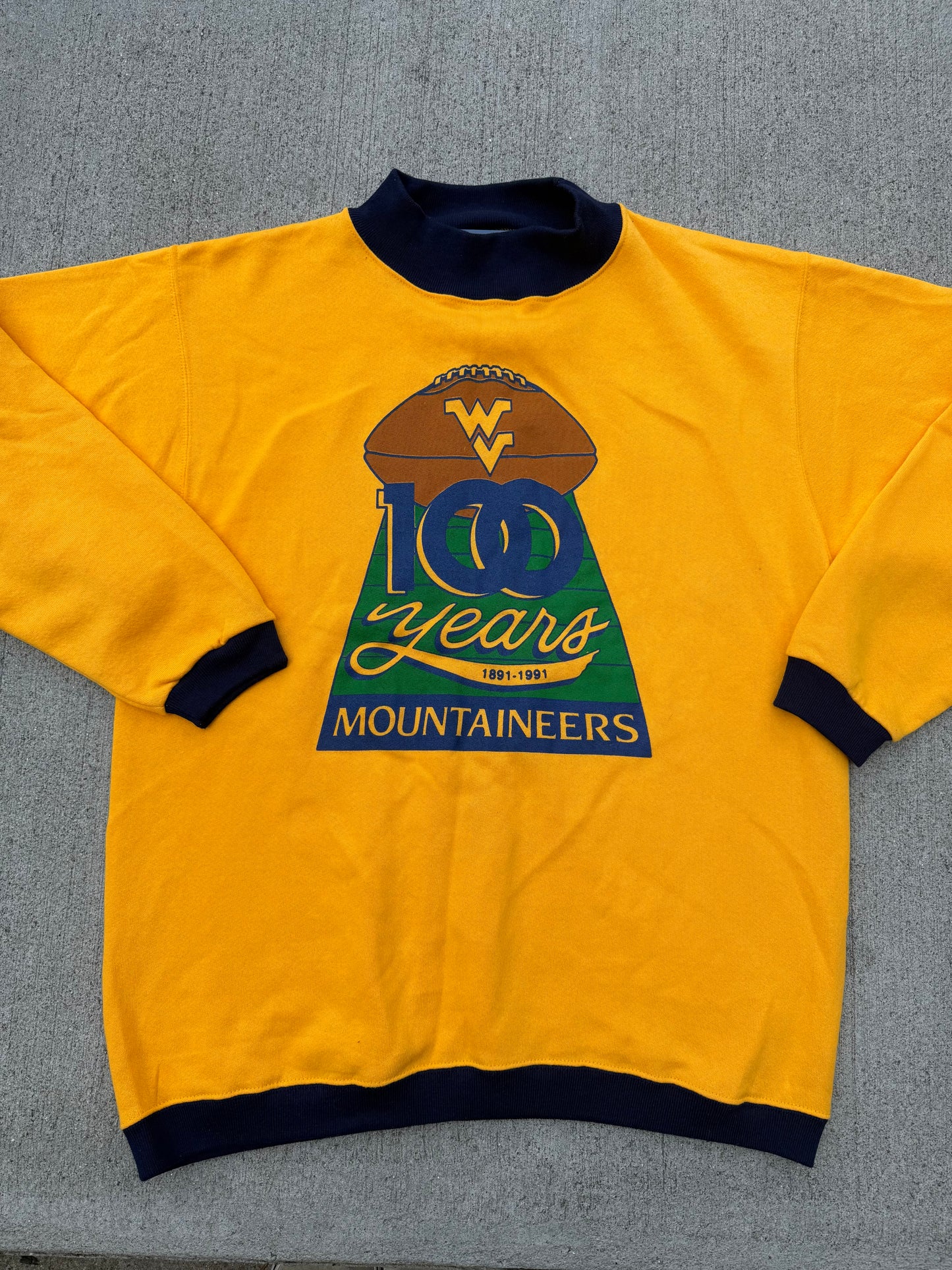 Vintage West Virginia Football Crewneck