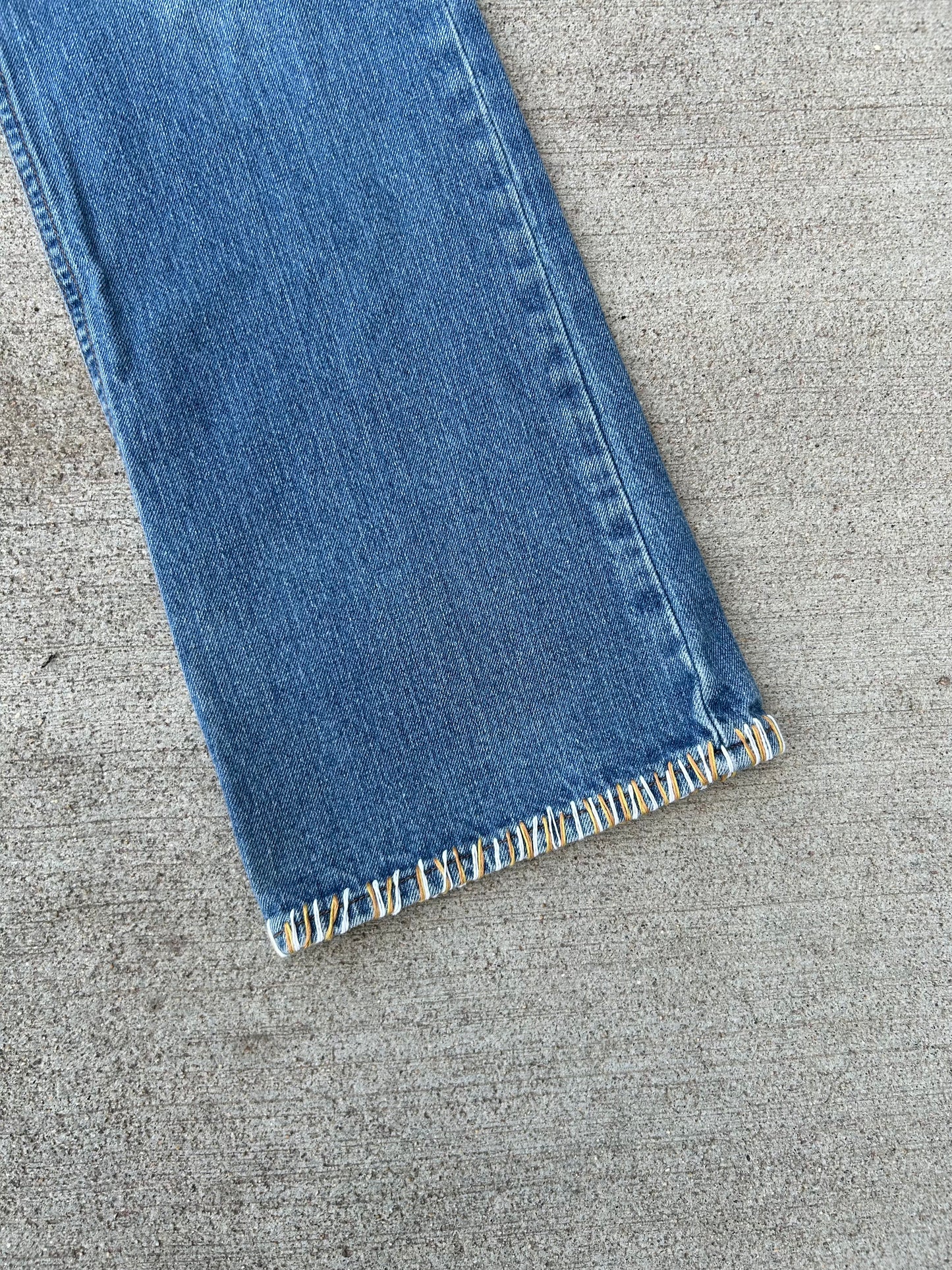 Upcycled Boot Cut Jeans