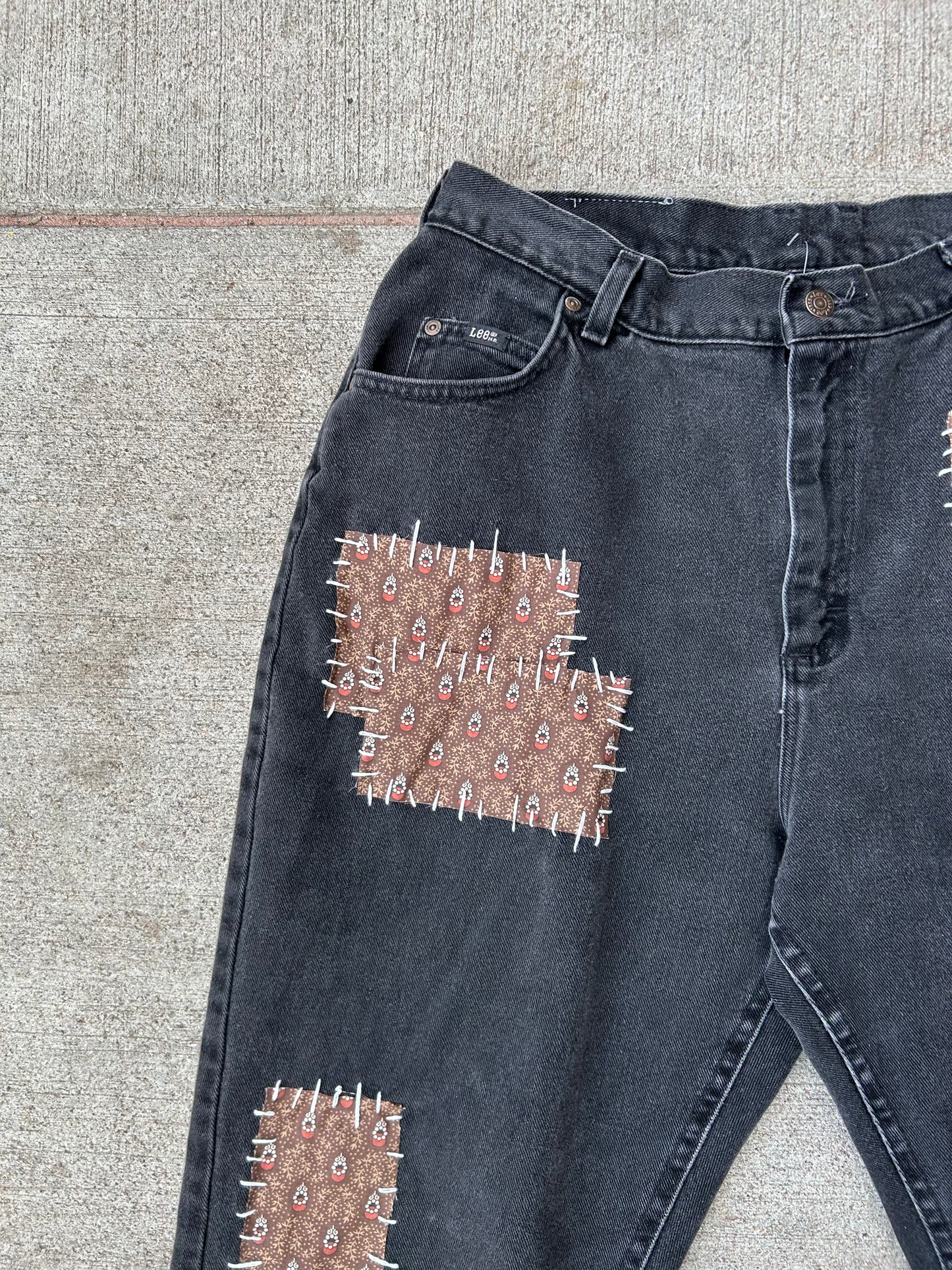 Vintage Lee Patchwork Pants