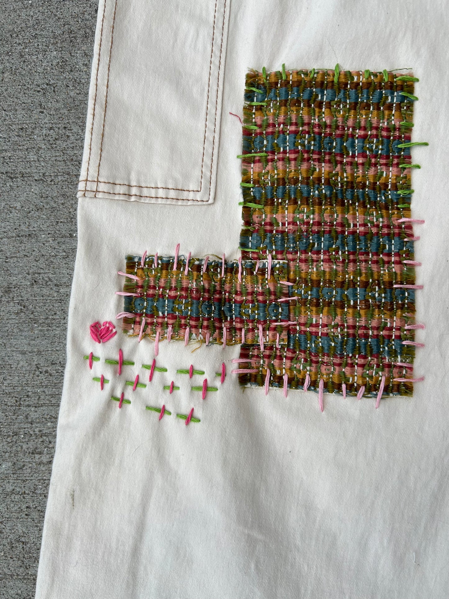 Cargo Patchwork Pants