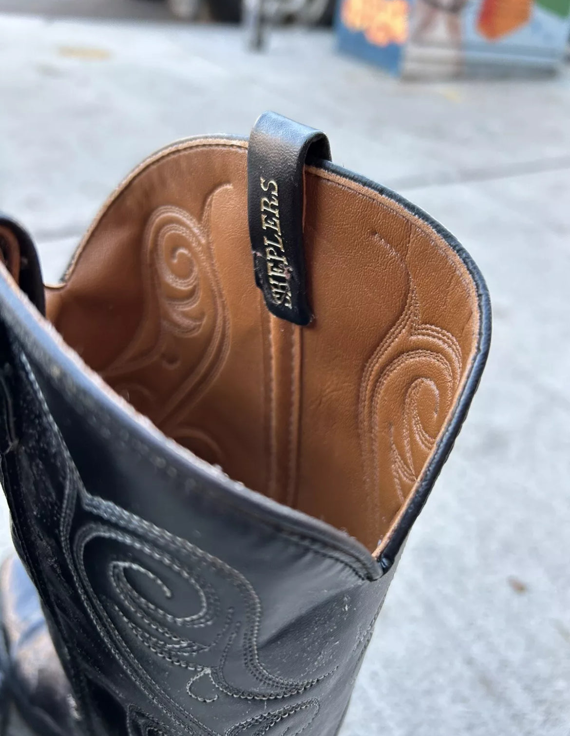 Vintage Shepler’s Snakeskin Boots