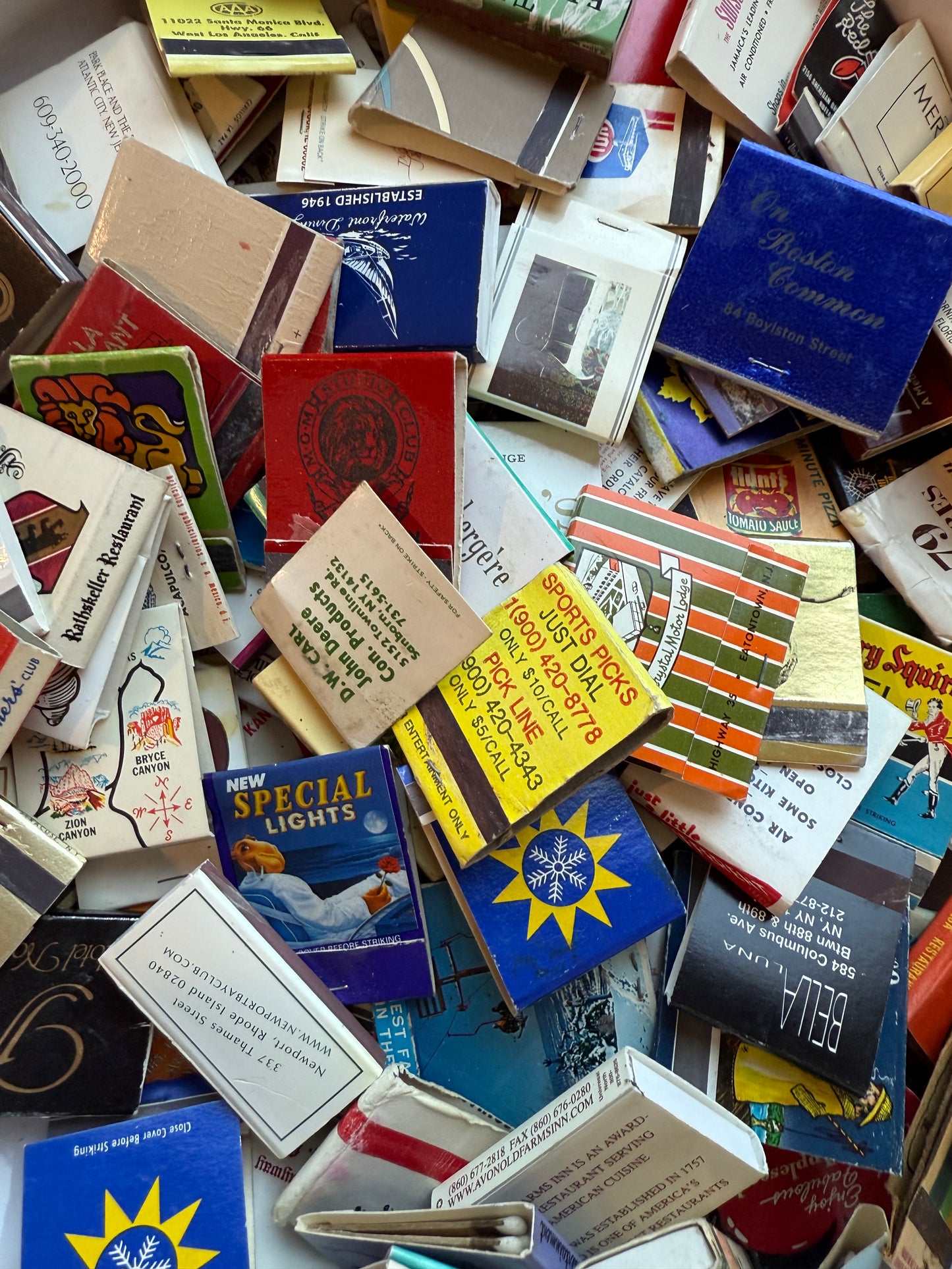 Mystery Pack of 15 Matchbooks