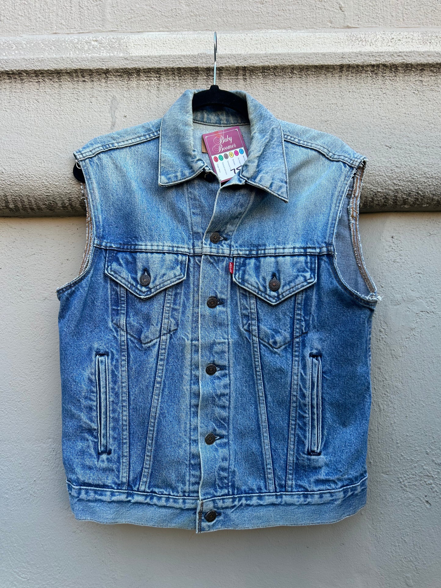 Upcycled Levi x Harley Davidson Vest