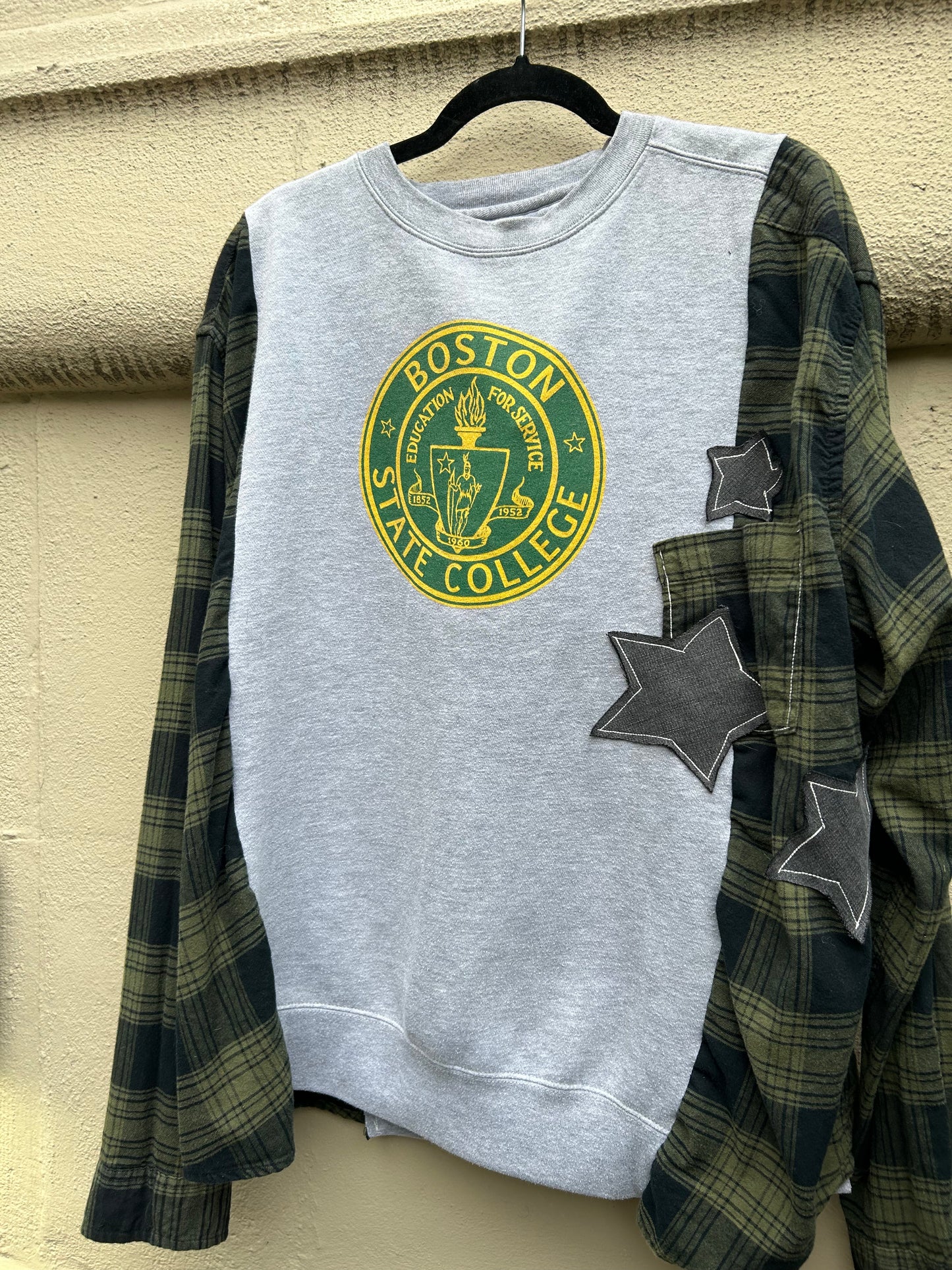 Boston College Upcycled Crewneck