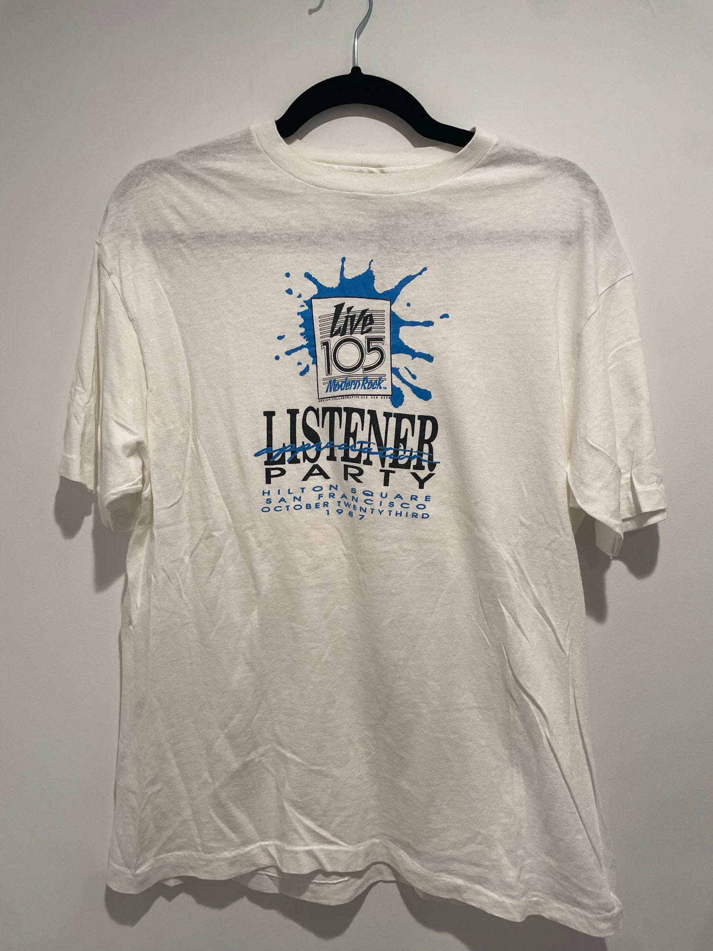 Vintage Live 105 Tee