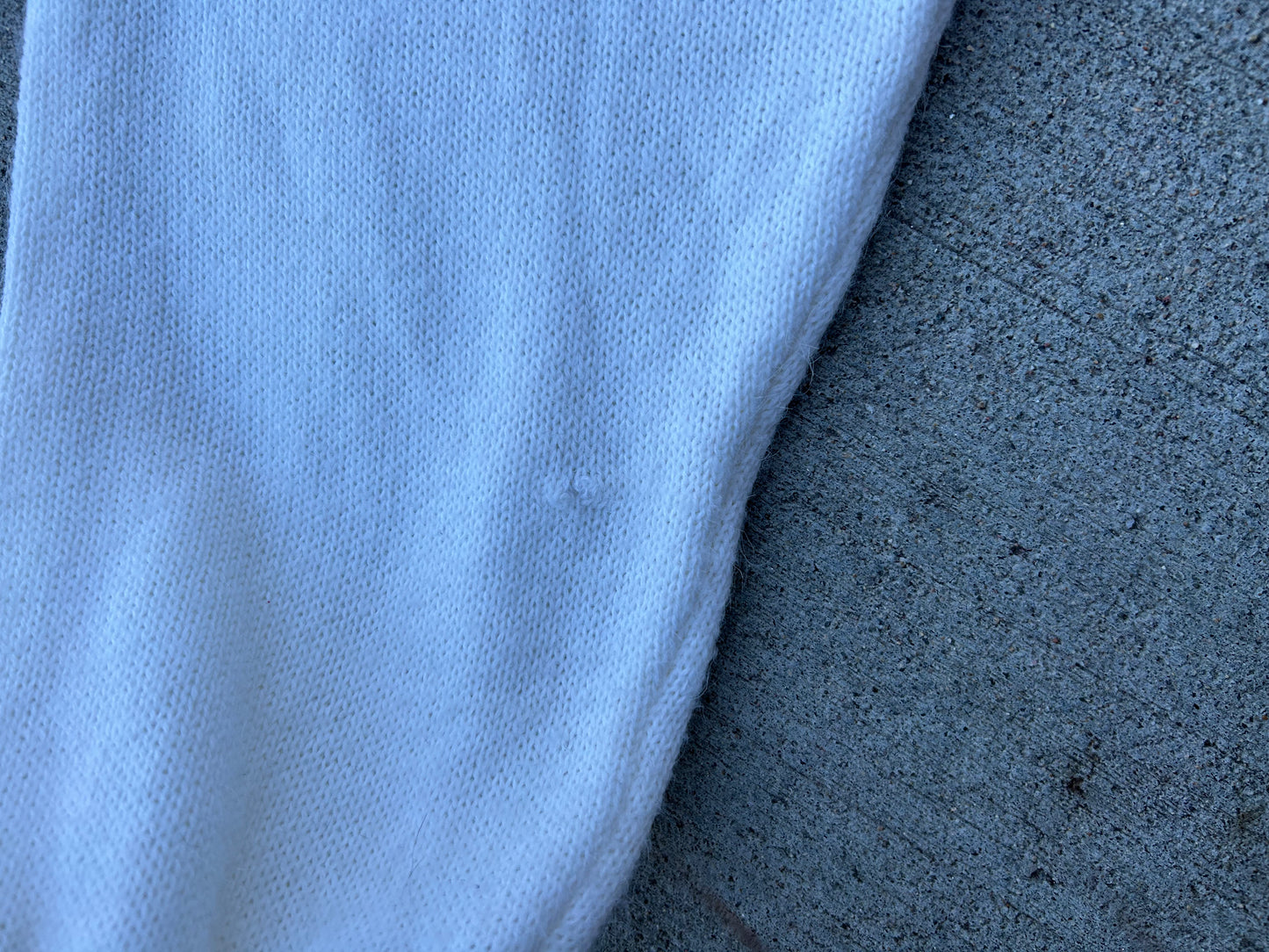 White Knit Sweater