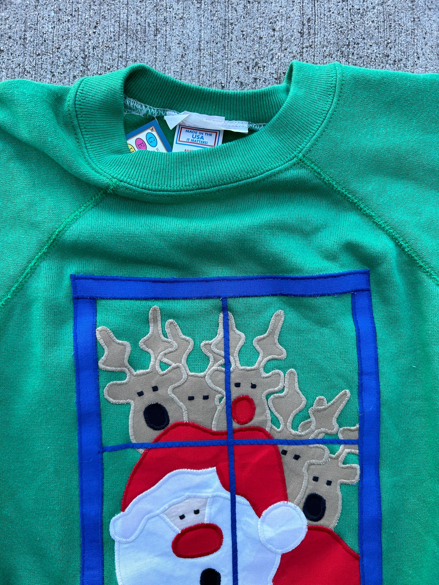 Vintage Santa Sweater