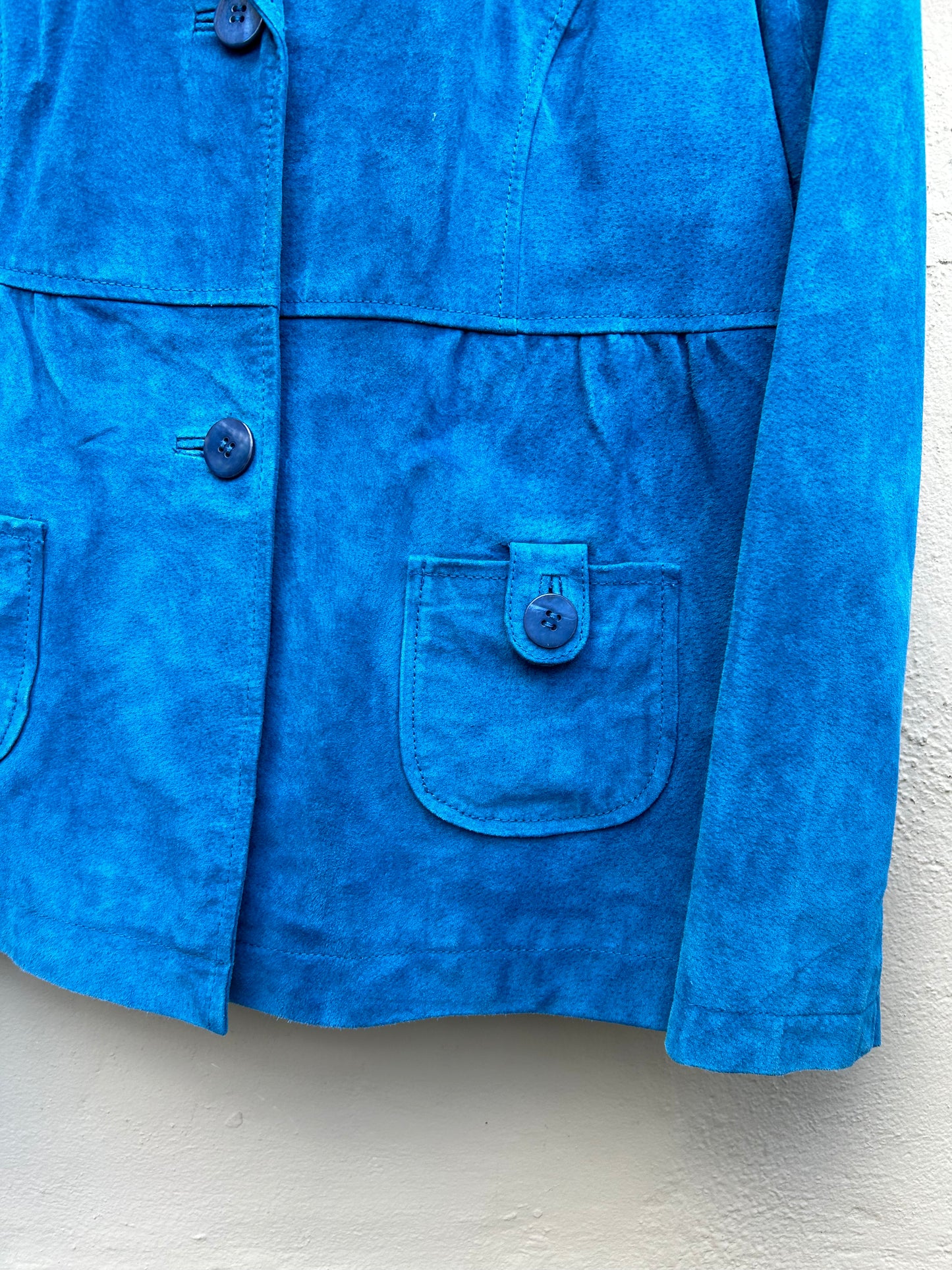 Blue Suede Jacket