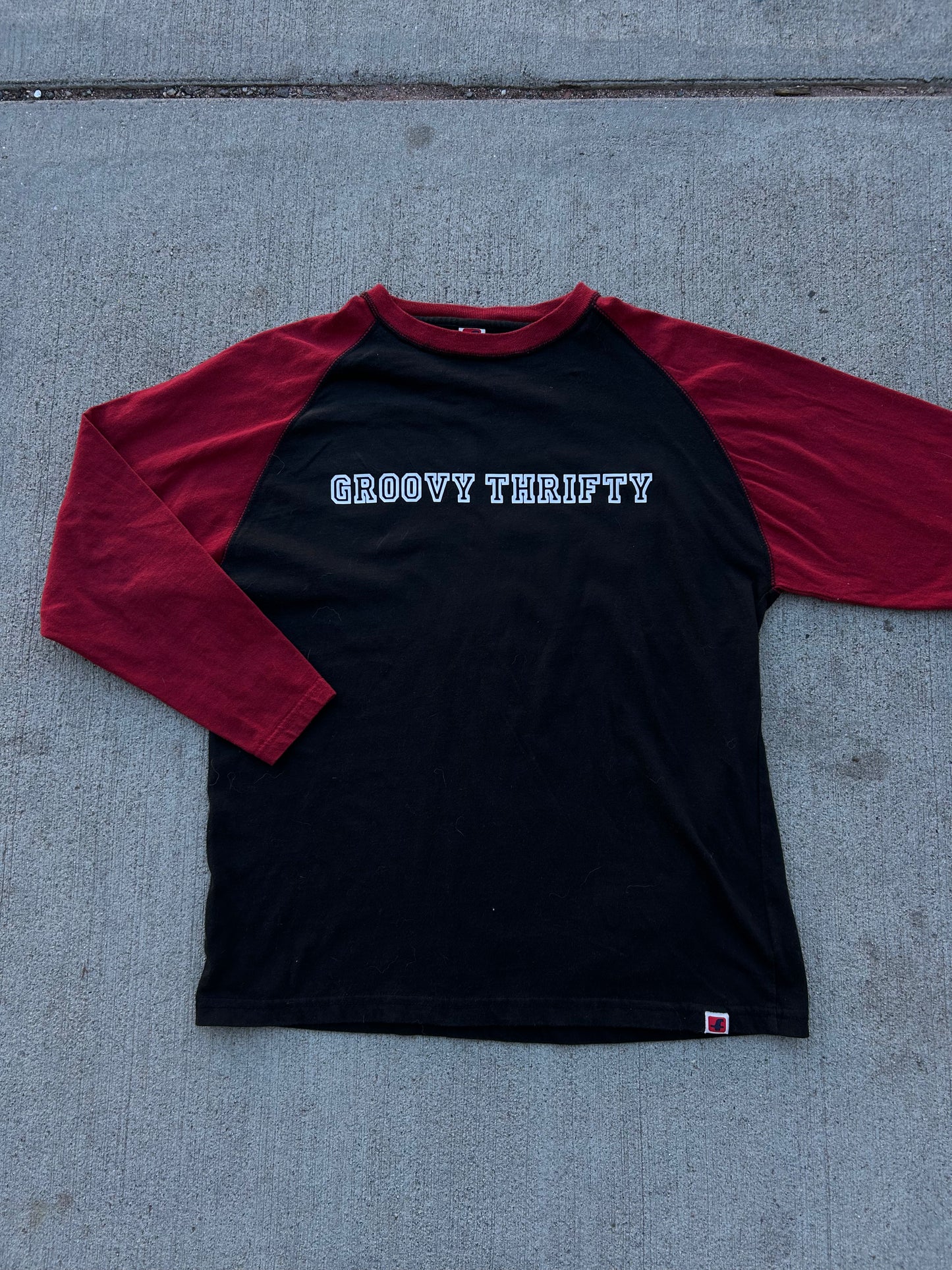 Groovy Baseball Tee