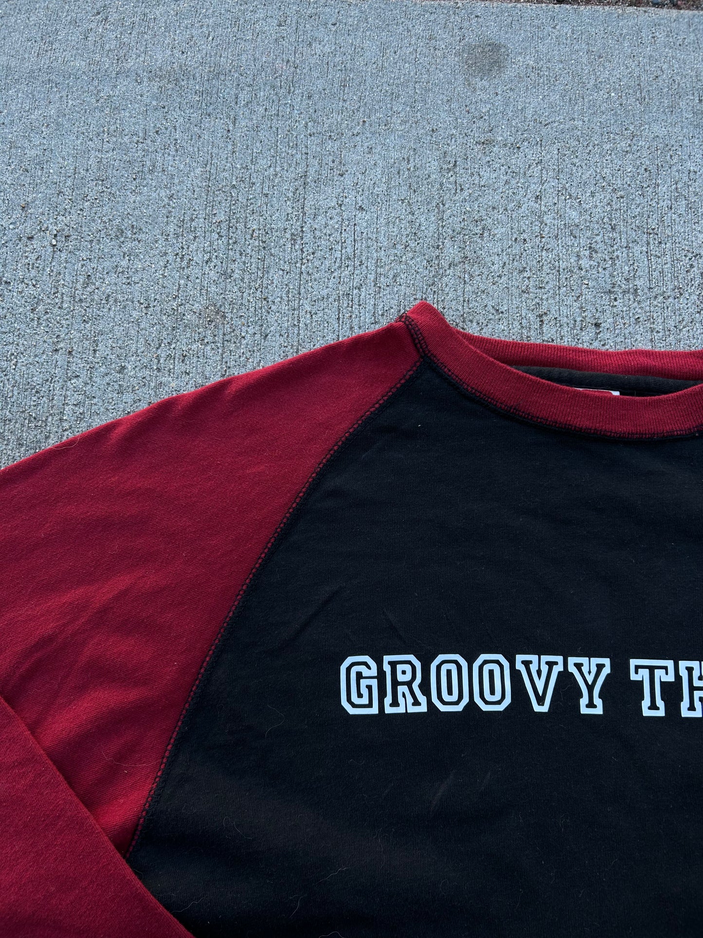 Groovy Baseball Tee