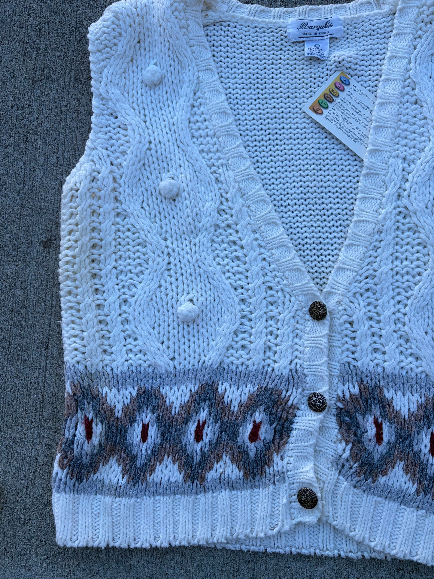 Knit Sweater Vest