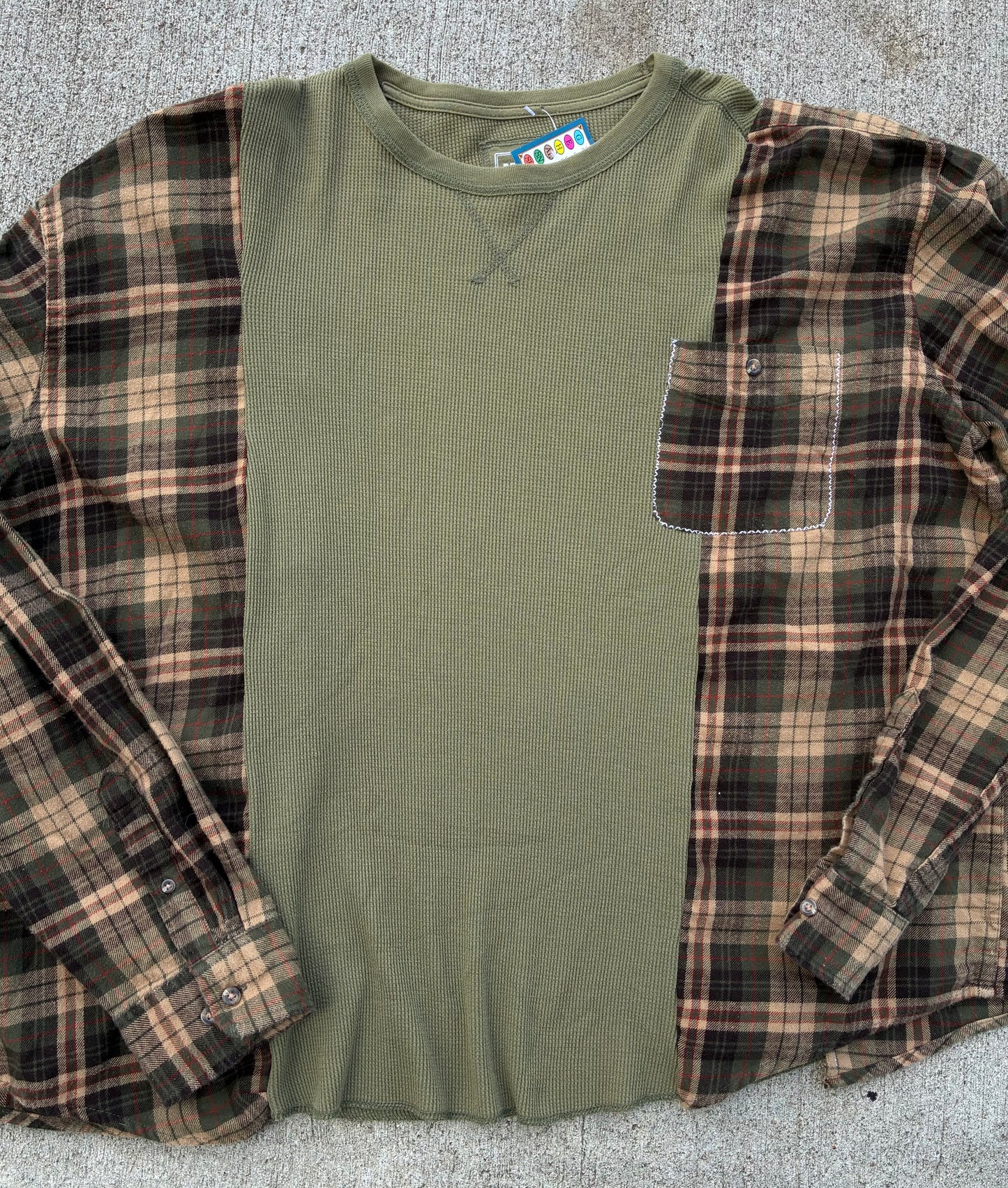 Upcycled Flannel Shirt