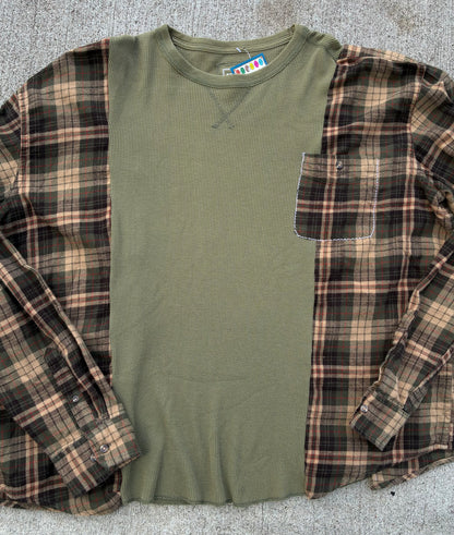 Upcycled Flannel Shirt