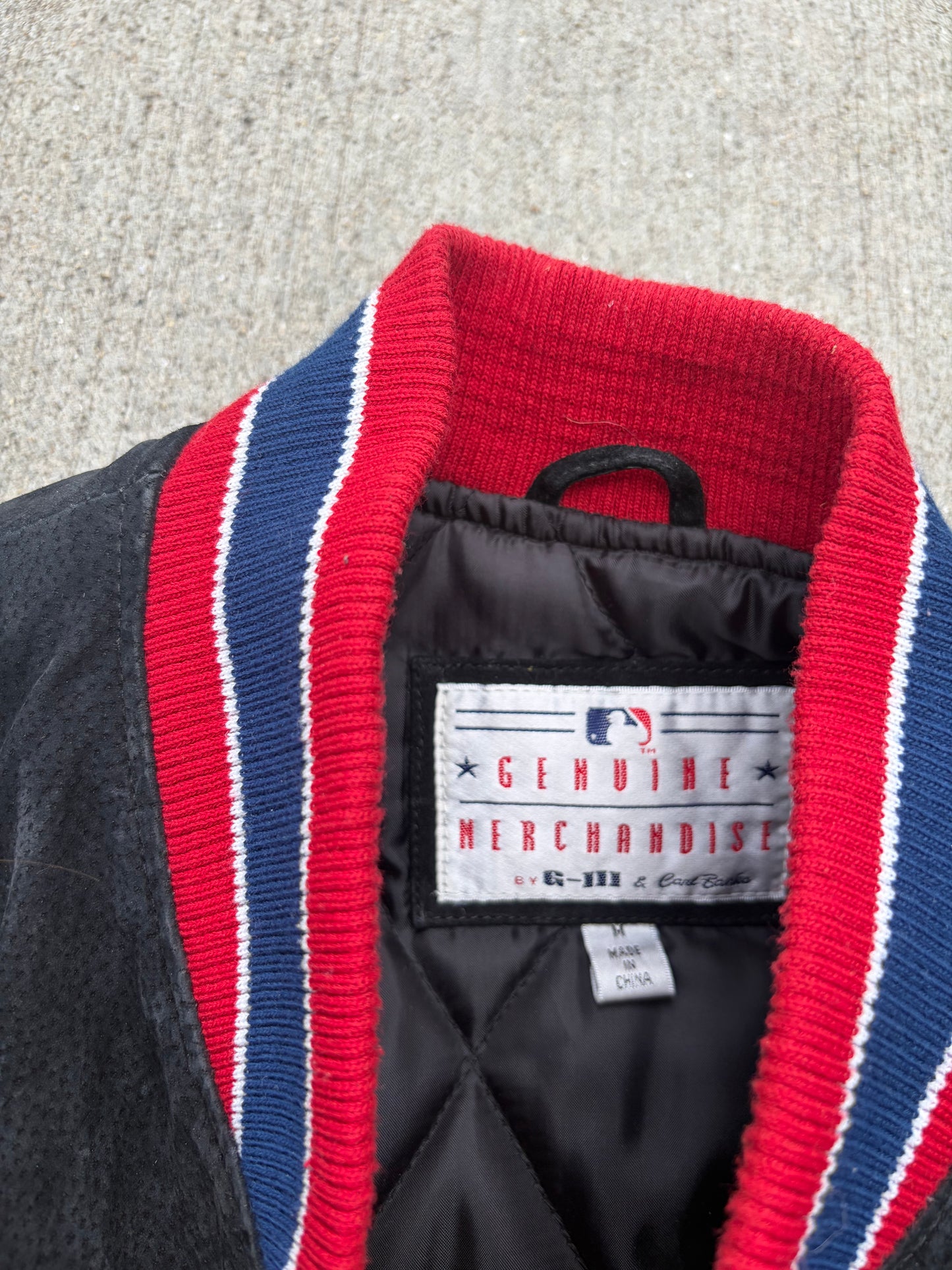 Vintage Boston Red Sox Suede Jacket