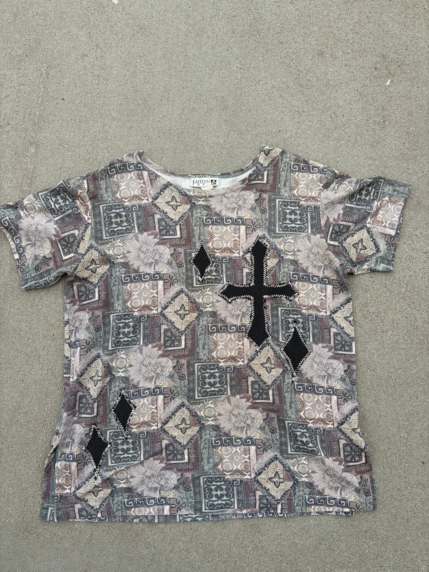 Cross Patchwork Tee