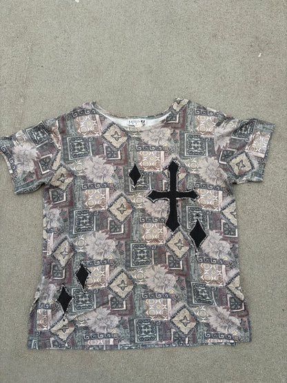 Cross Patchwork Tee