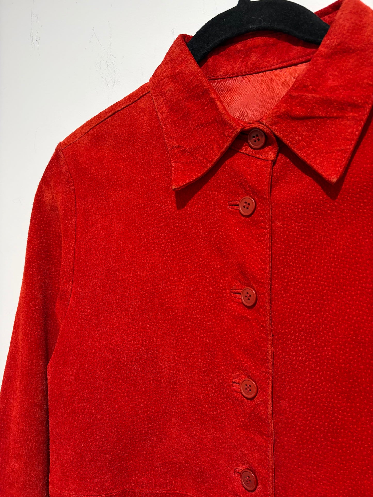 Red Suede Jacket