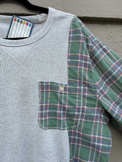 Upcycled Flannel Shirt