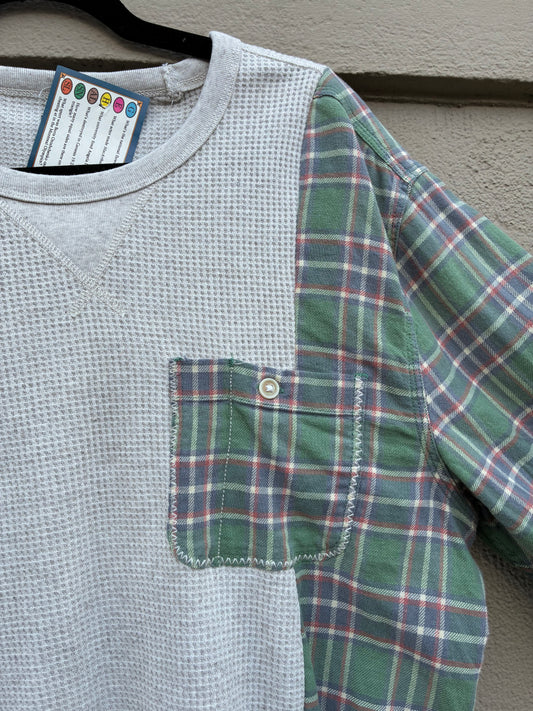 Upcycled Flannel Shirt