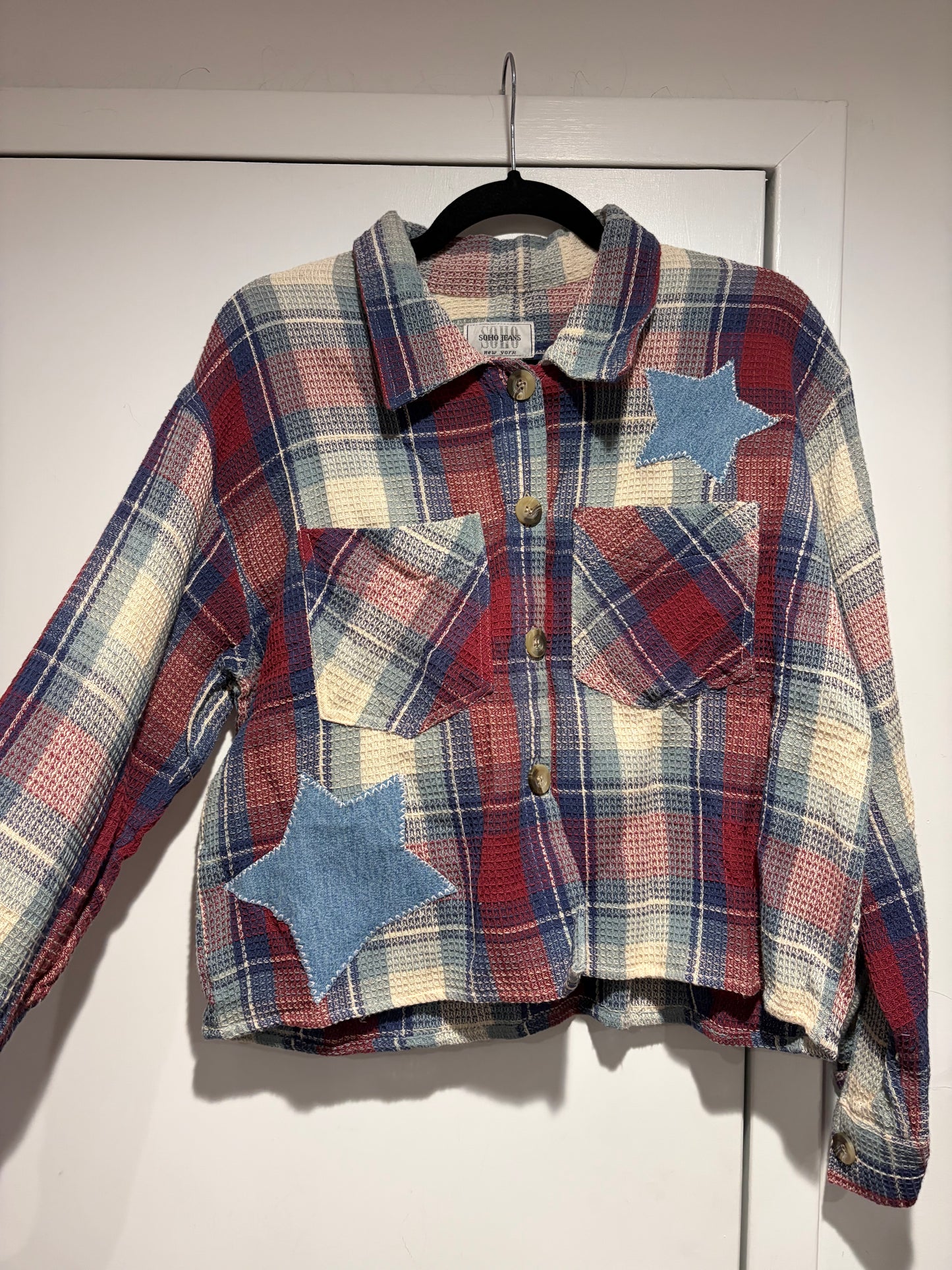 Star Patch Flannel