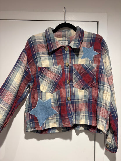 Star Patch Flannel