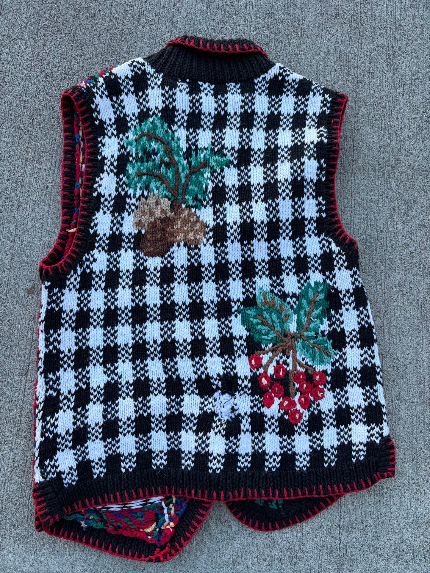 Hand Knit Winter Vest