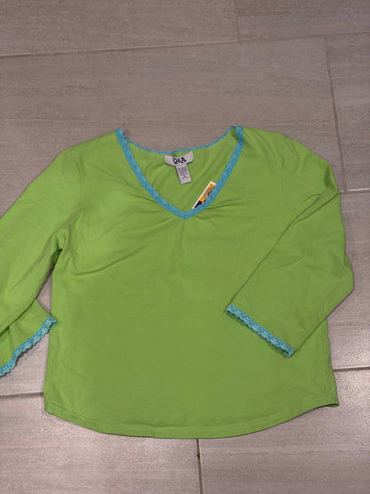 Y2K Lime Green Long Sleeve