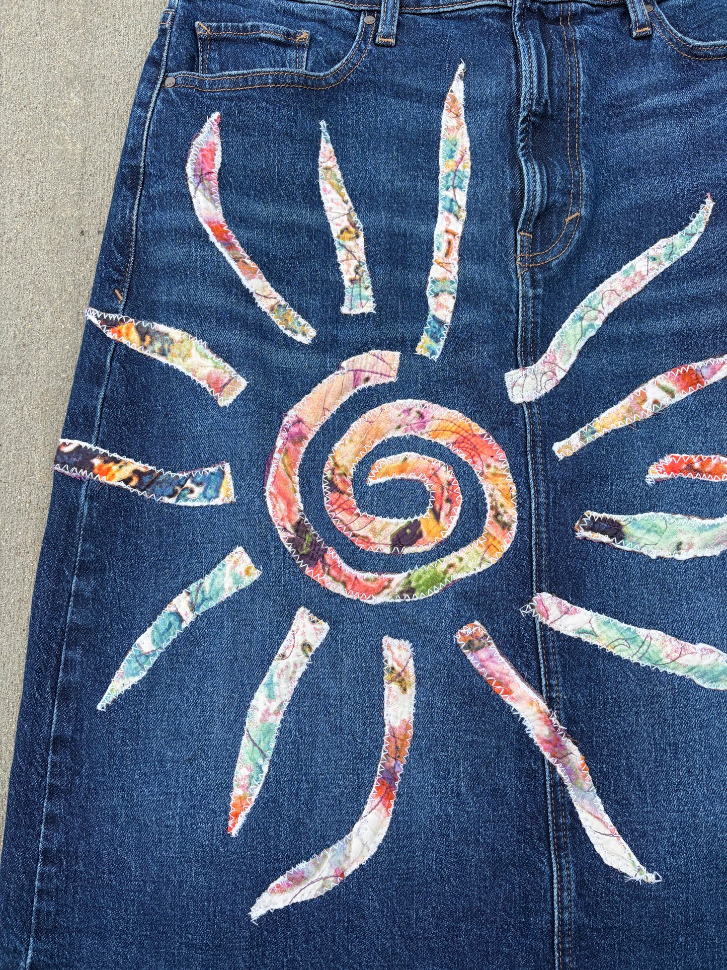 World Peace Upcycled Skirt