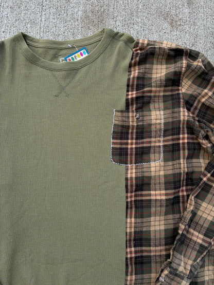 Upcycled Flannel Shirt