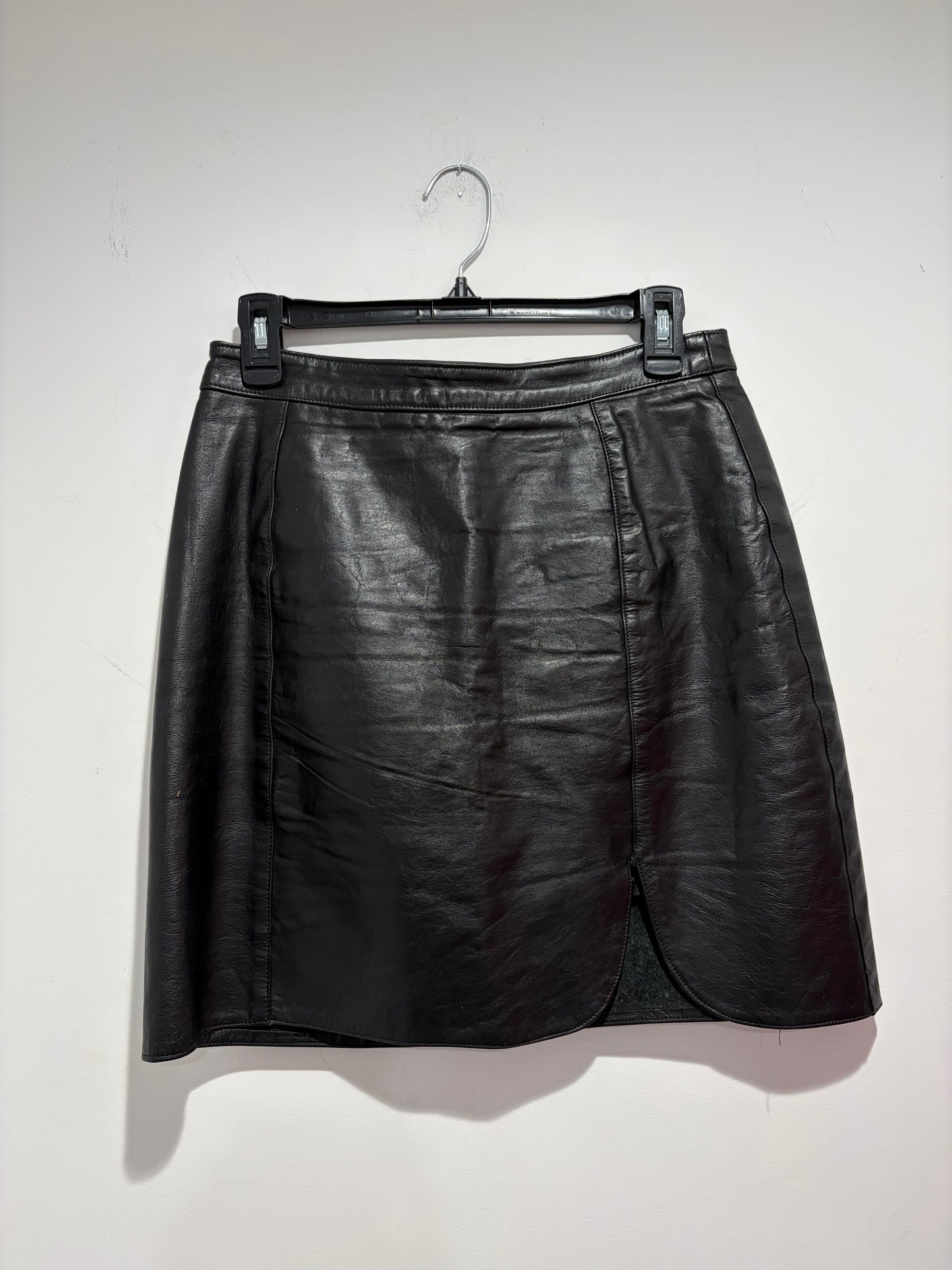 Vintage Leather Skirt