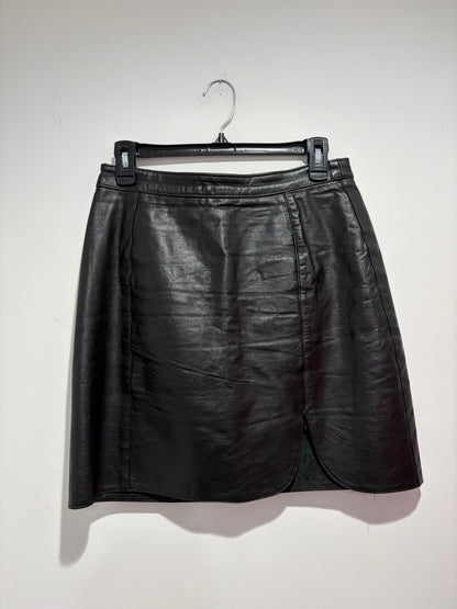 Vintage Leather Skirt