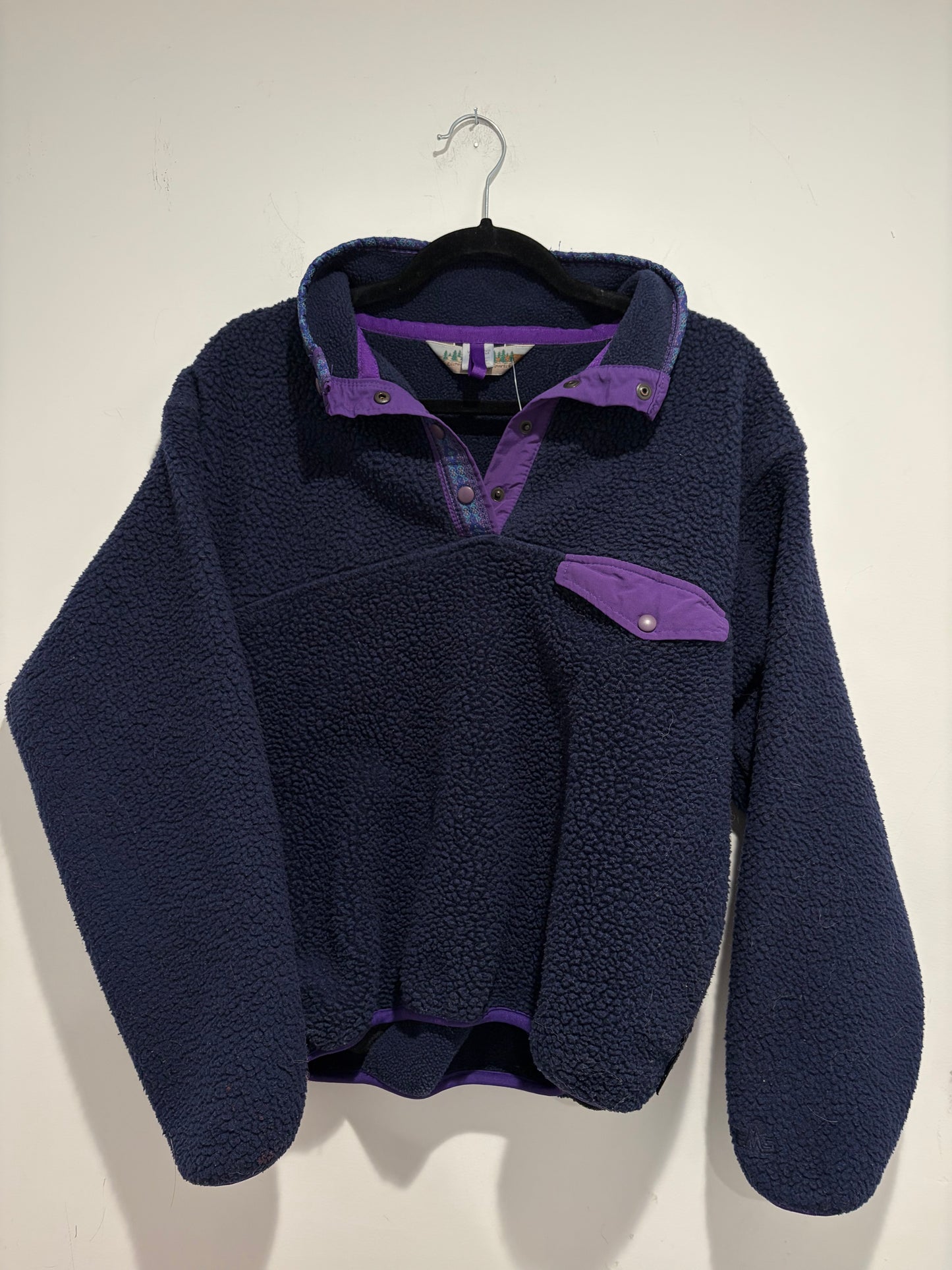 Vintage EMS Sherpa Fleece Pullover