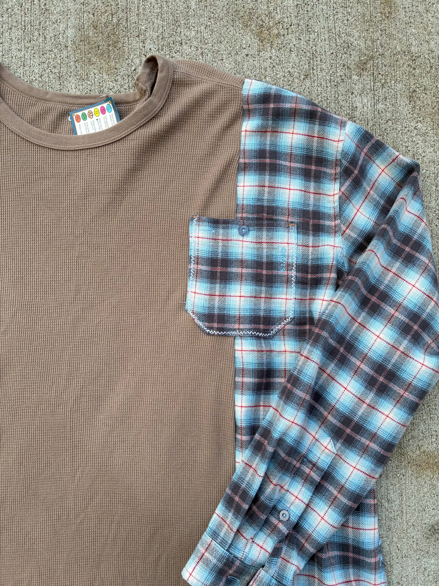 Upcycled Flannel Shirt