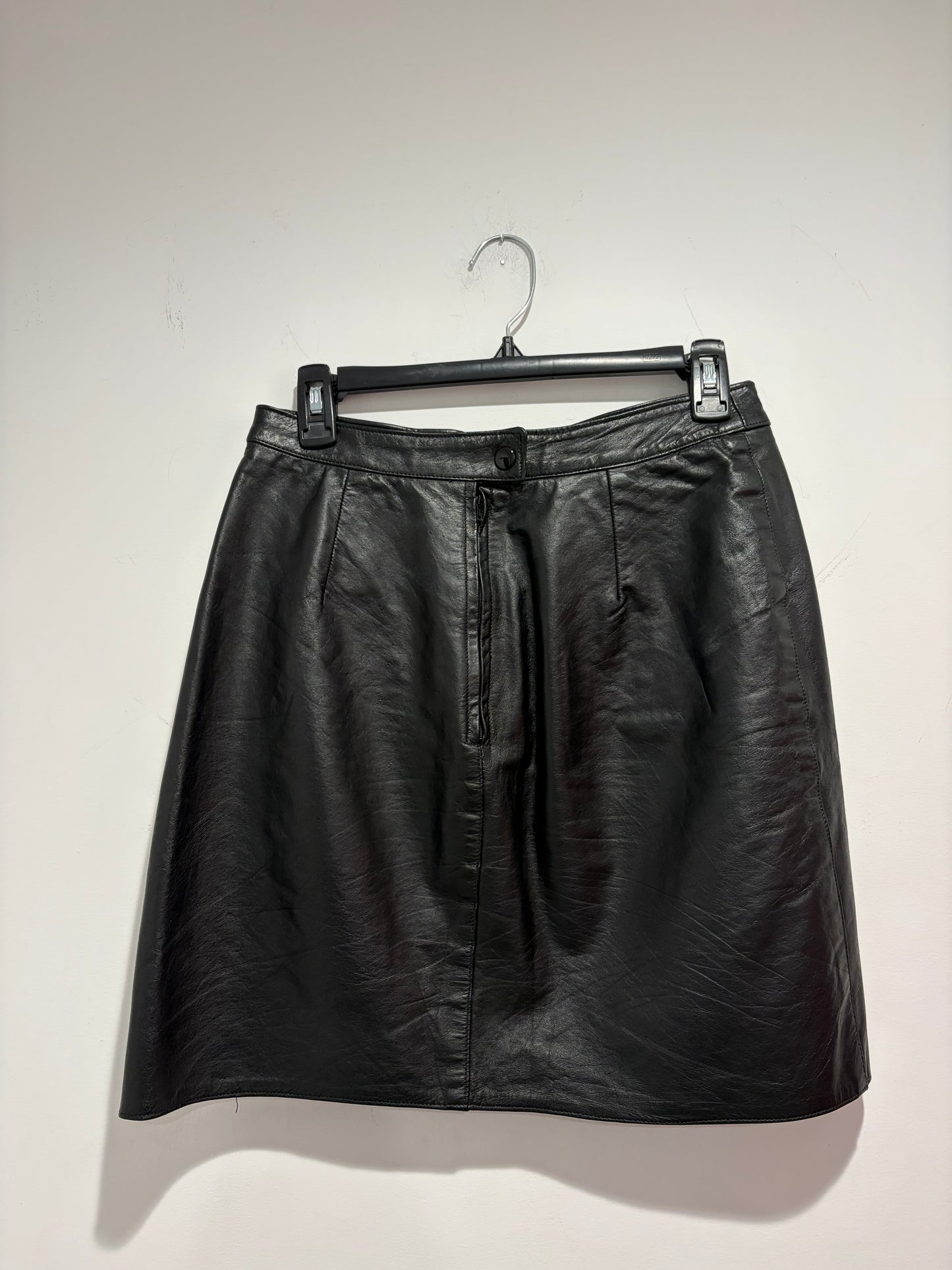 Vintage Leather Skirt