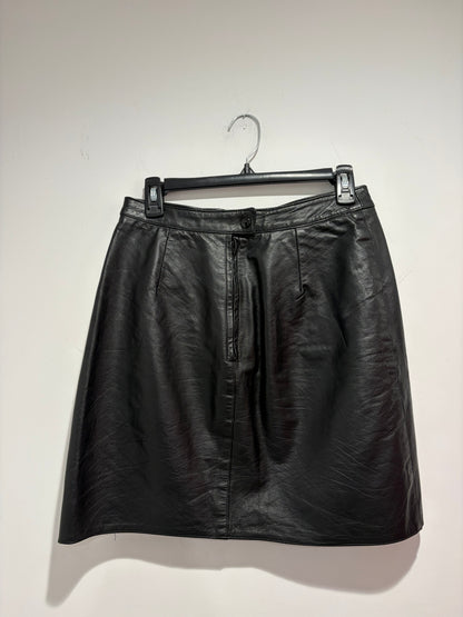 Vintage Leather Skirt