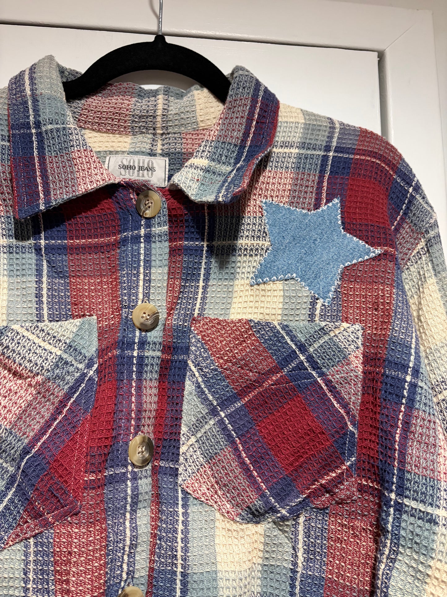 Star Patch Flannel