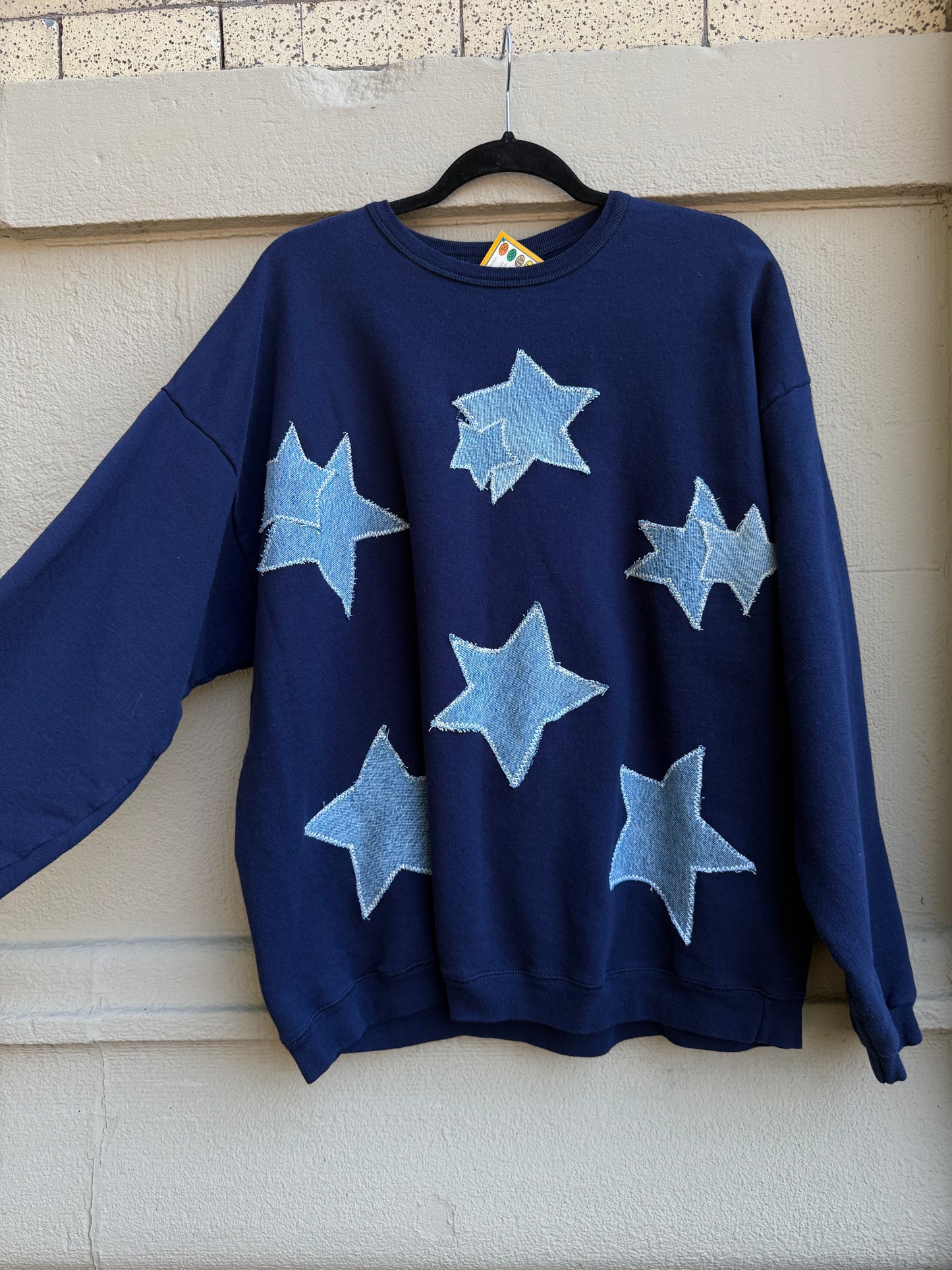 Star Patch Crewneck
